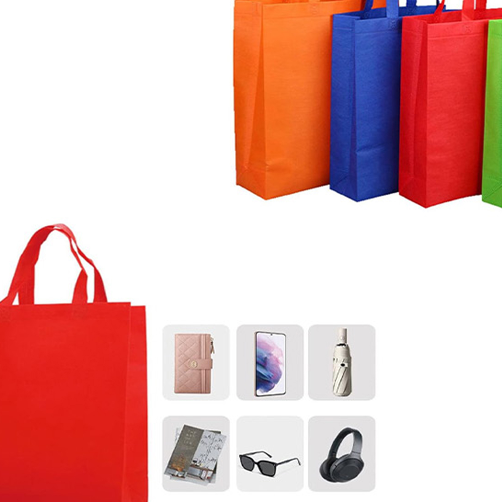 Custom Zippered Water-Resistant Tote Bag