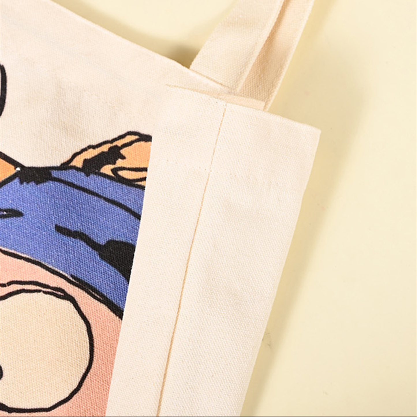 Custom Large Cotton Canvas Tote