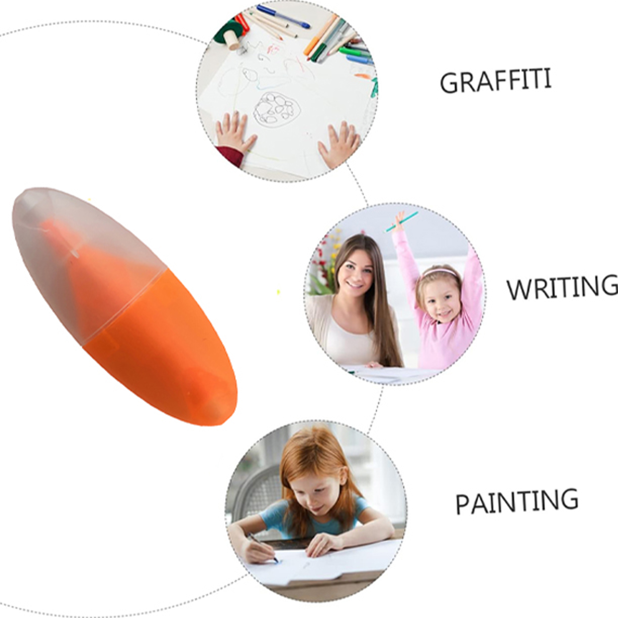 Bright Compact Highlighting Marker