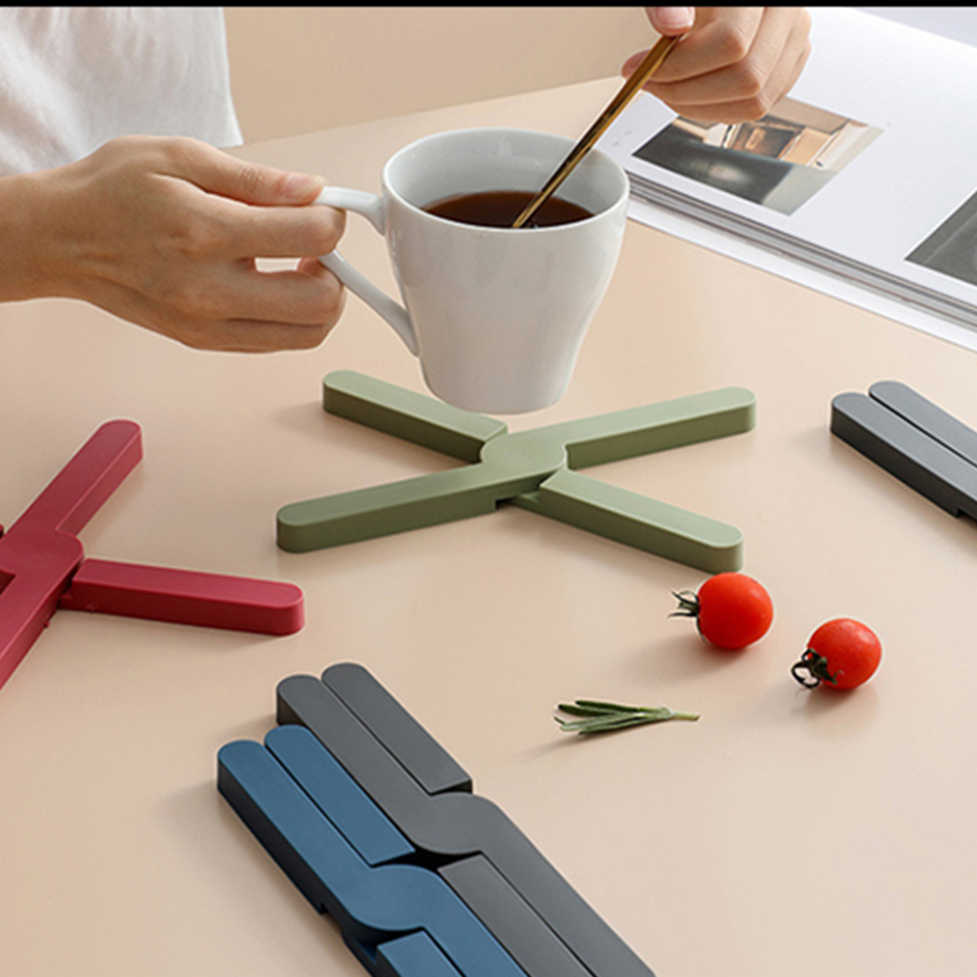 Foldable Silicone Heat-Resistant Mat