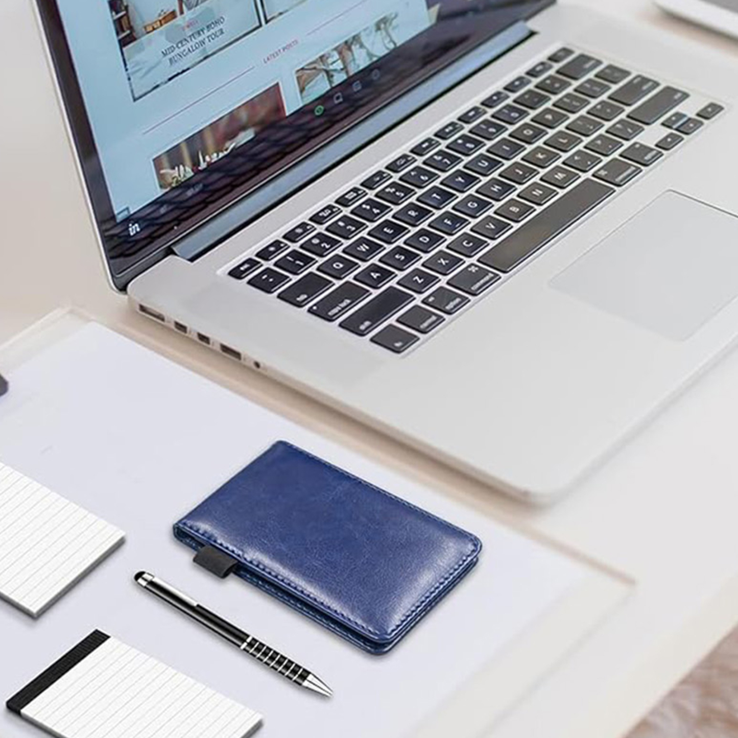 Custom Pocket Leather Journal Set