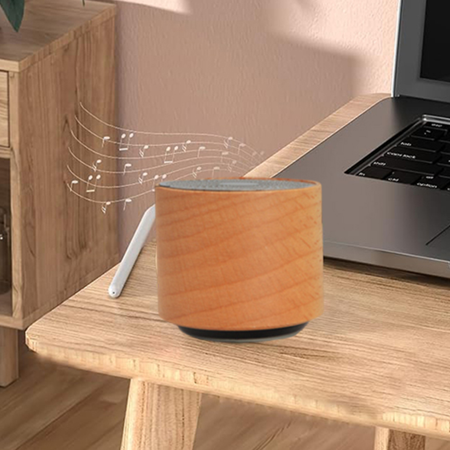 Custom Mini Retro Wooden Bluetooth Speaker