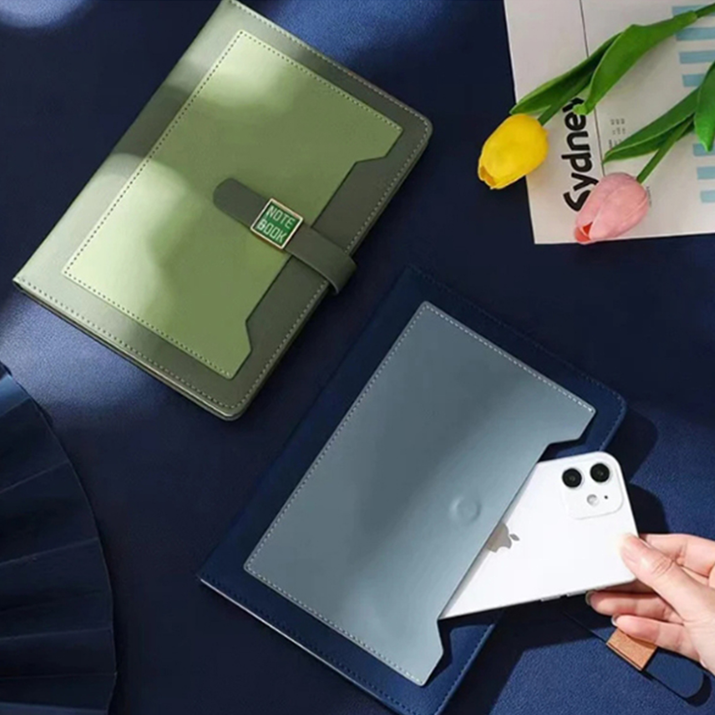 Executive Leather Writing Set