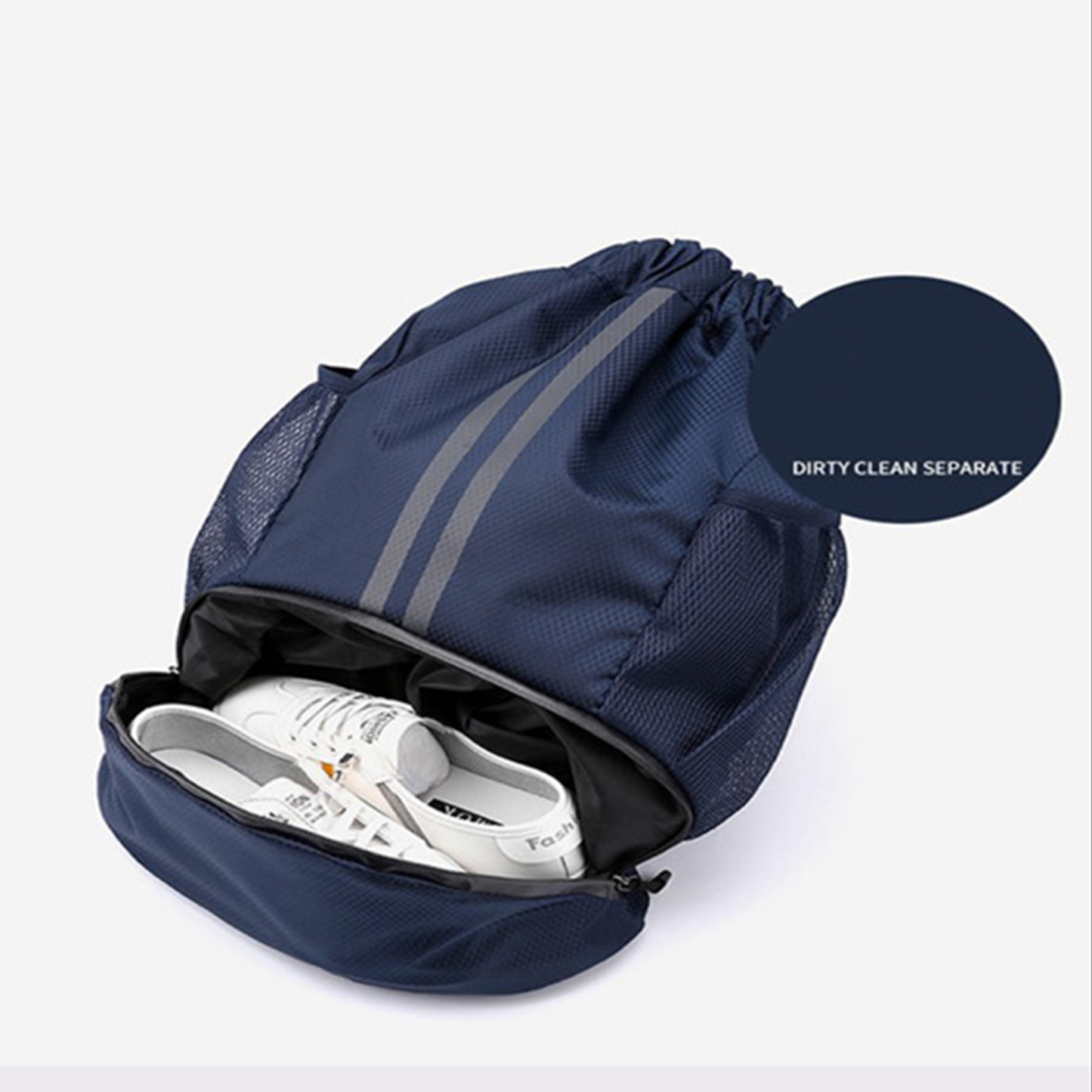 Custom Dry-Wet Sport Drawstring Bag