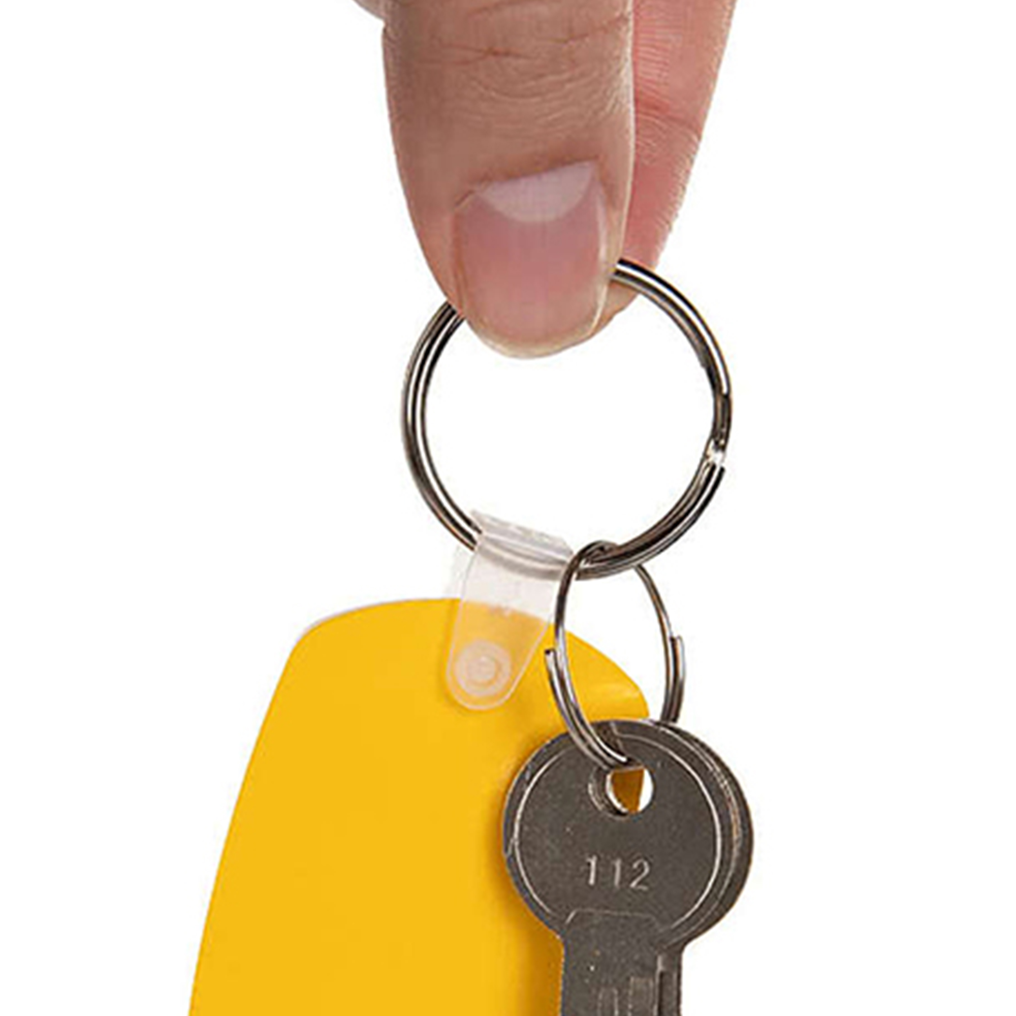 Durable Waterproof PVC Keychain Tag