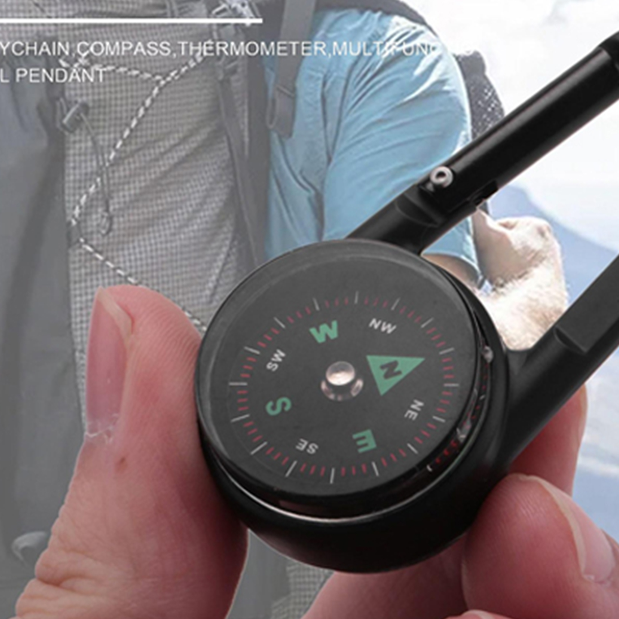 Weatherproof Metal Hiking Compass