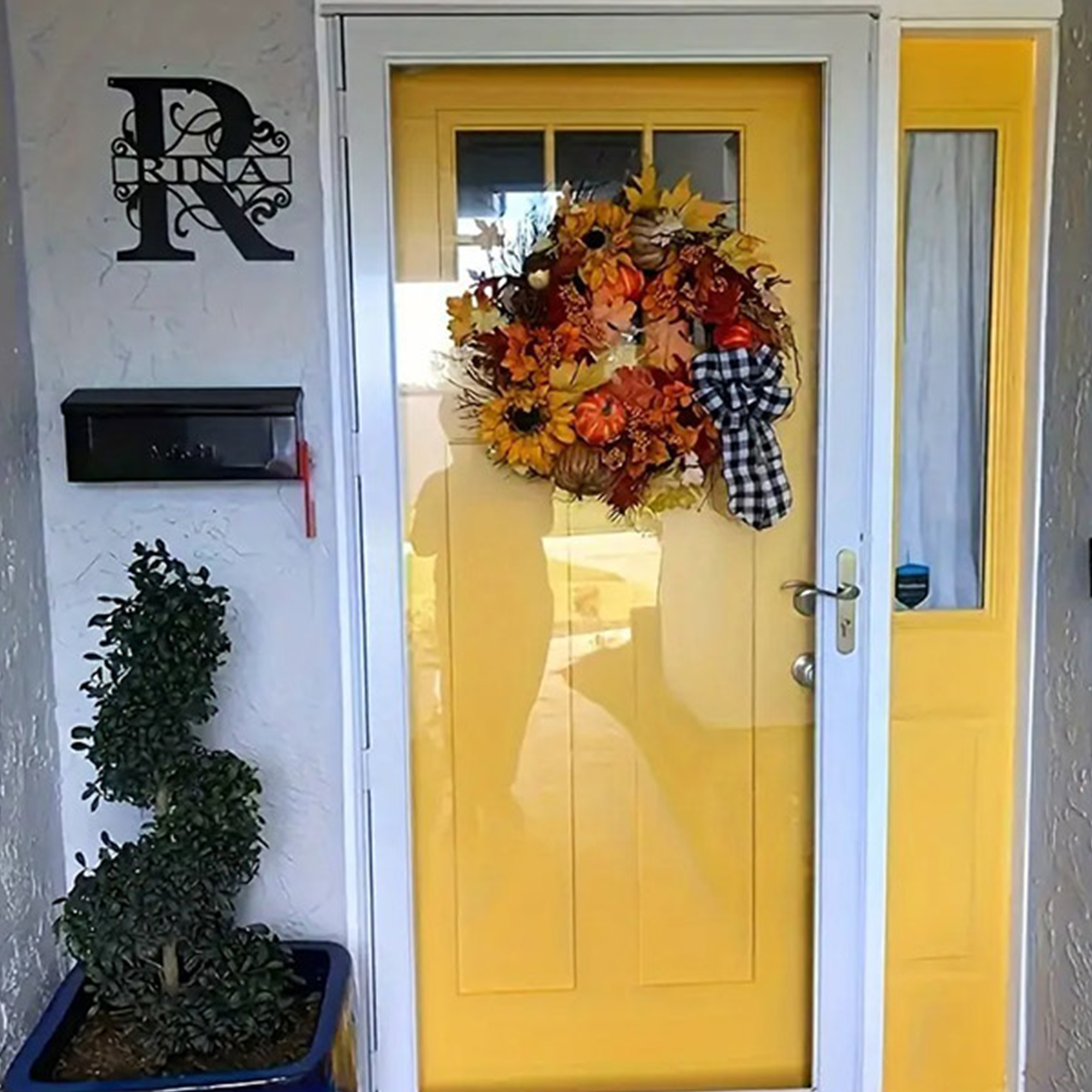 Personalized Metal Monogram Wall Art