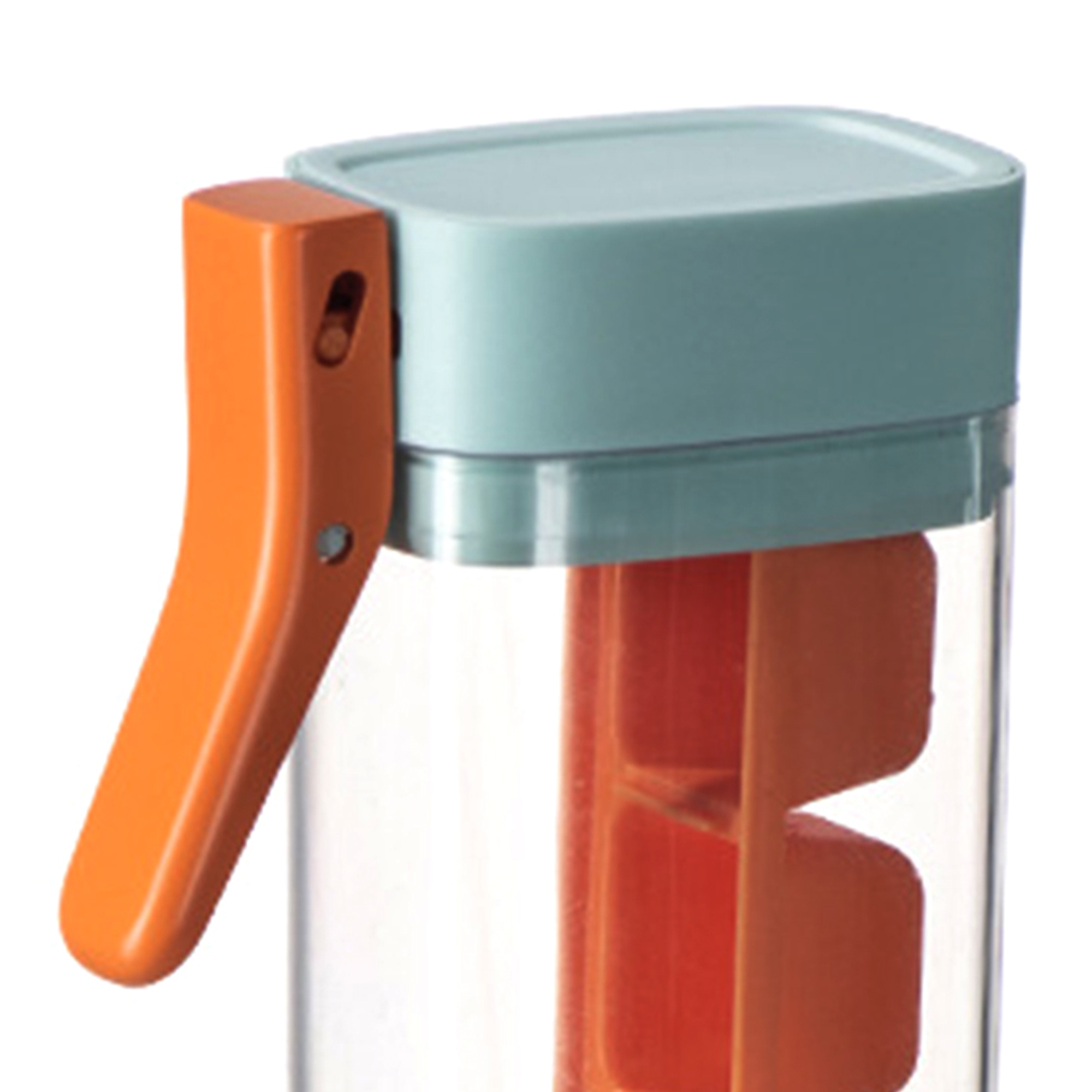 Single-Press Ice Cube Maker Tray