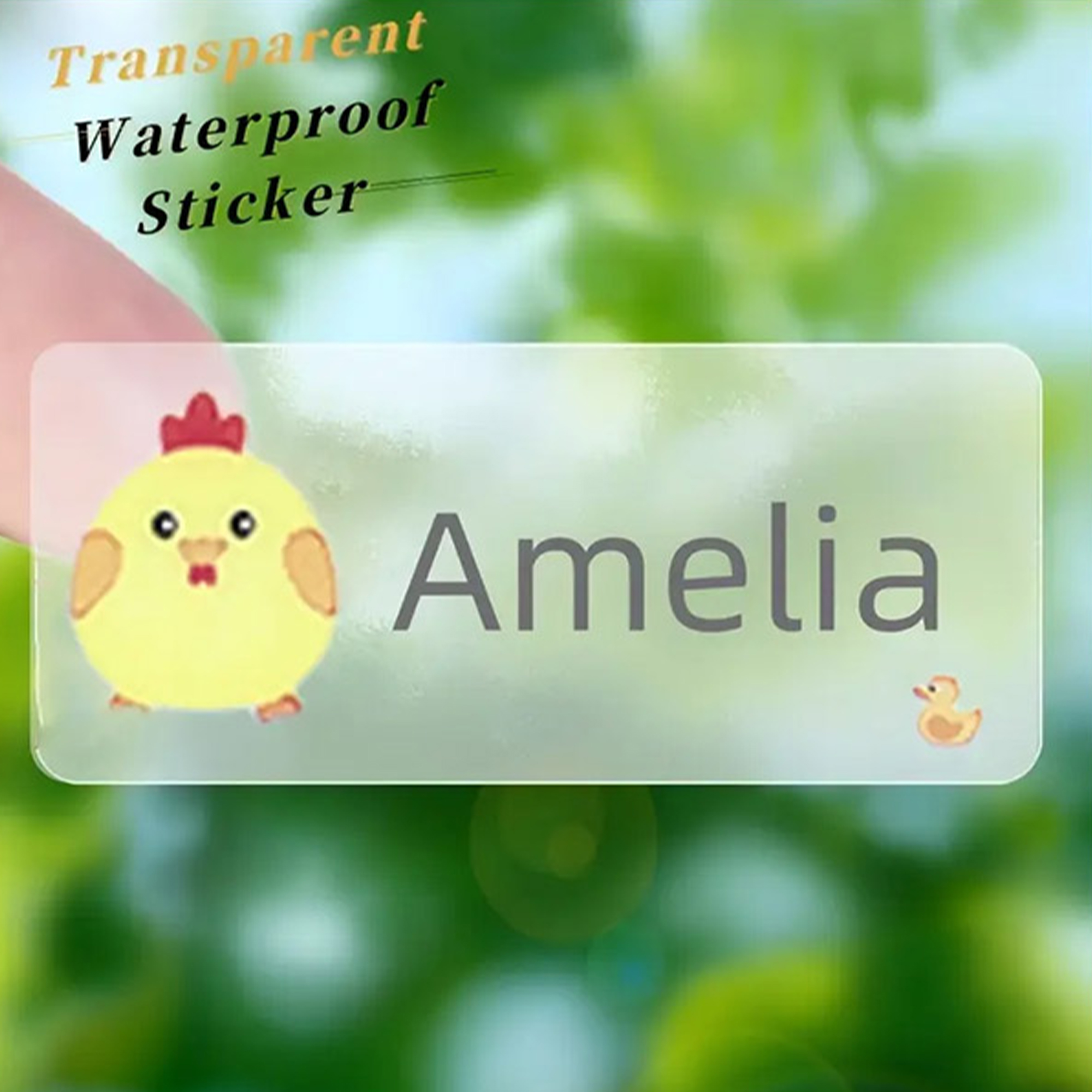Personalized Waterproof Label Sticker