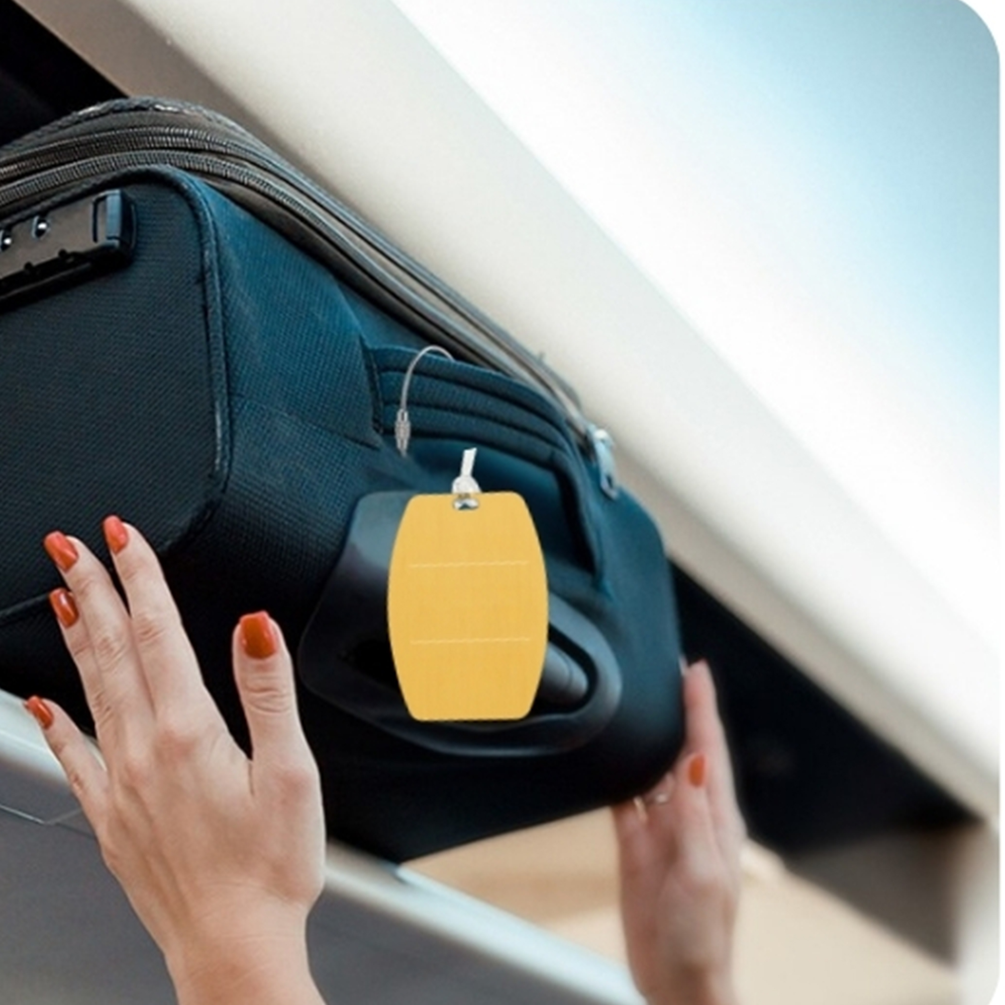 Engraved Aluminum Travel Tag