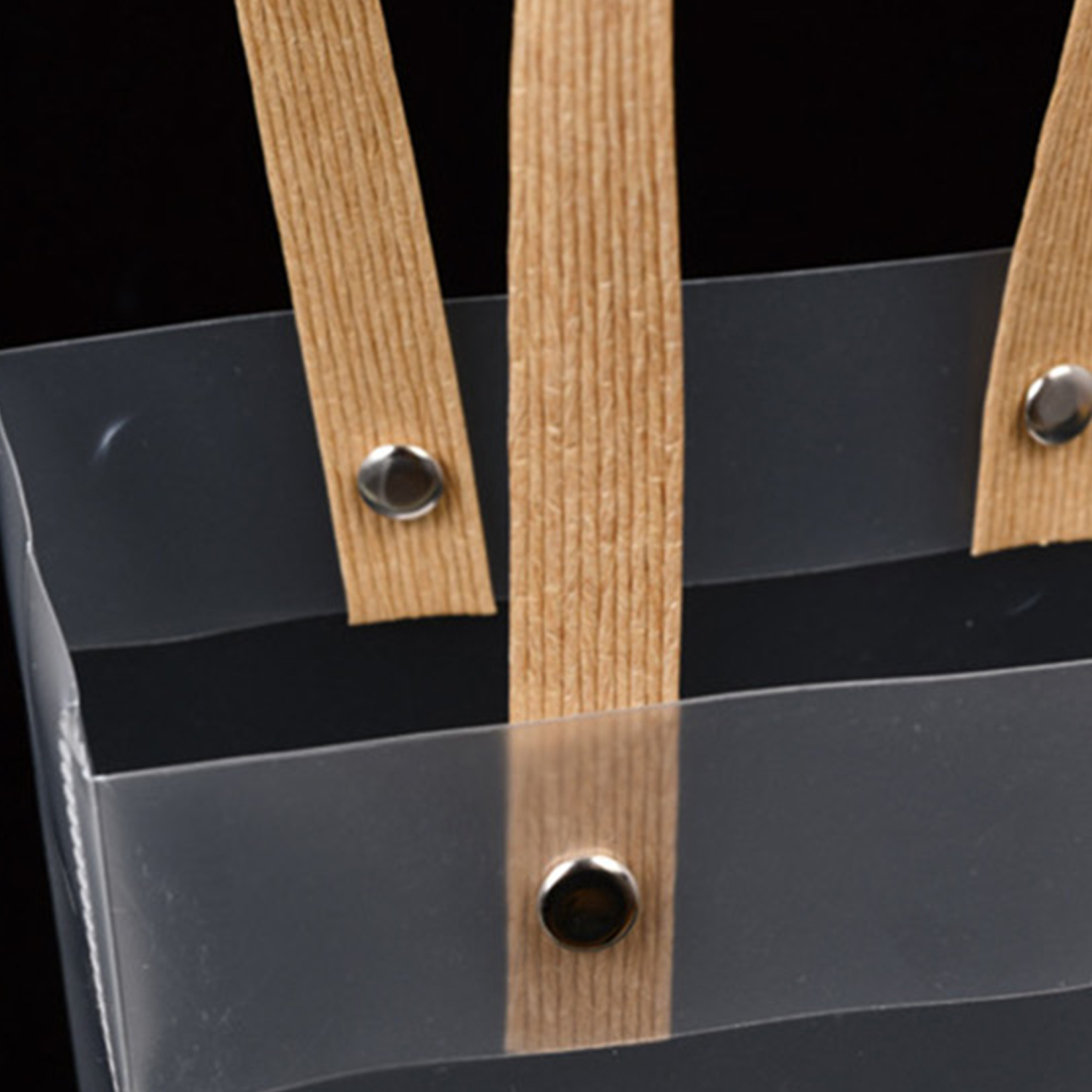 Custom Frosted PVC Retail Bag