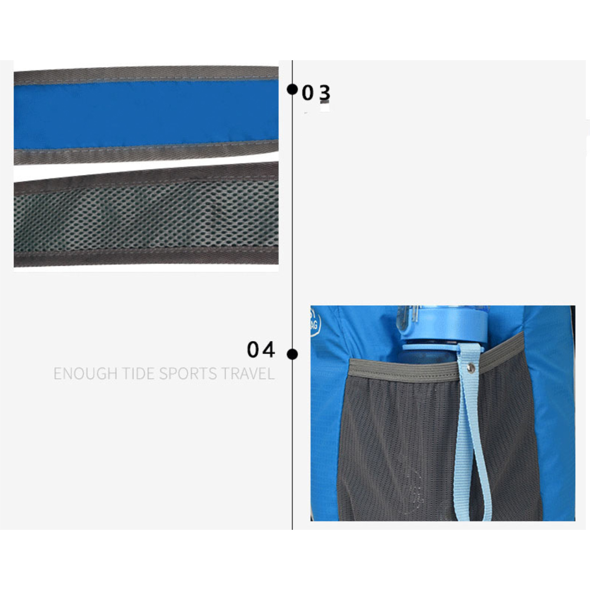 Custom Waterproof Foldable Travel Backpack