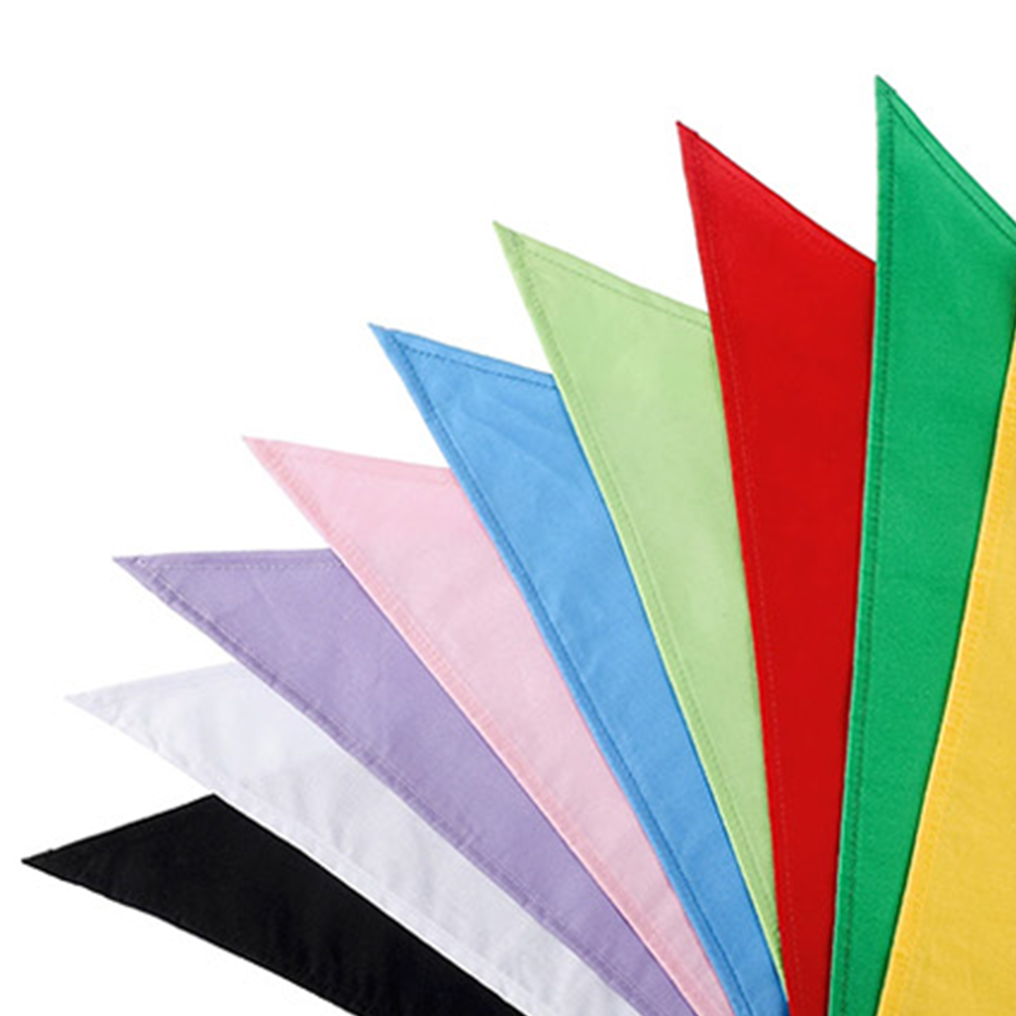 Custom Cotton Triangle Pet Bandana