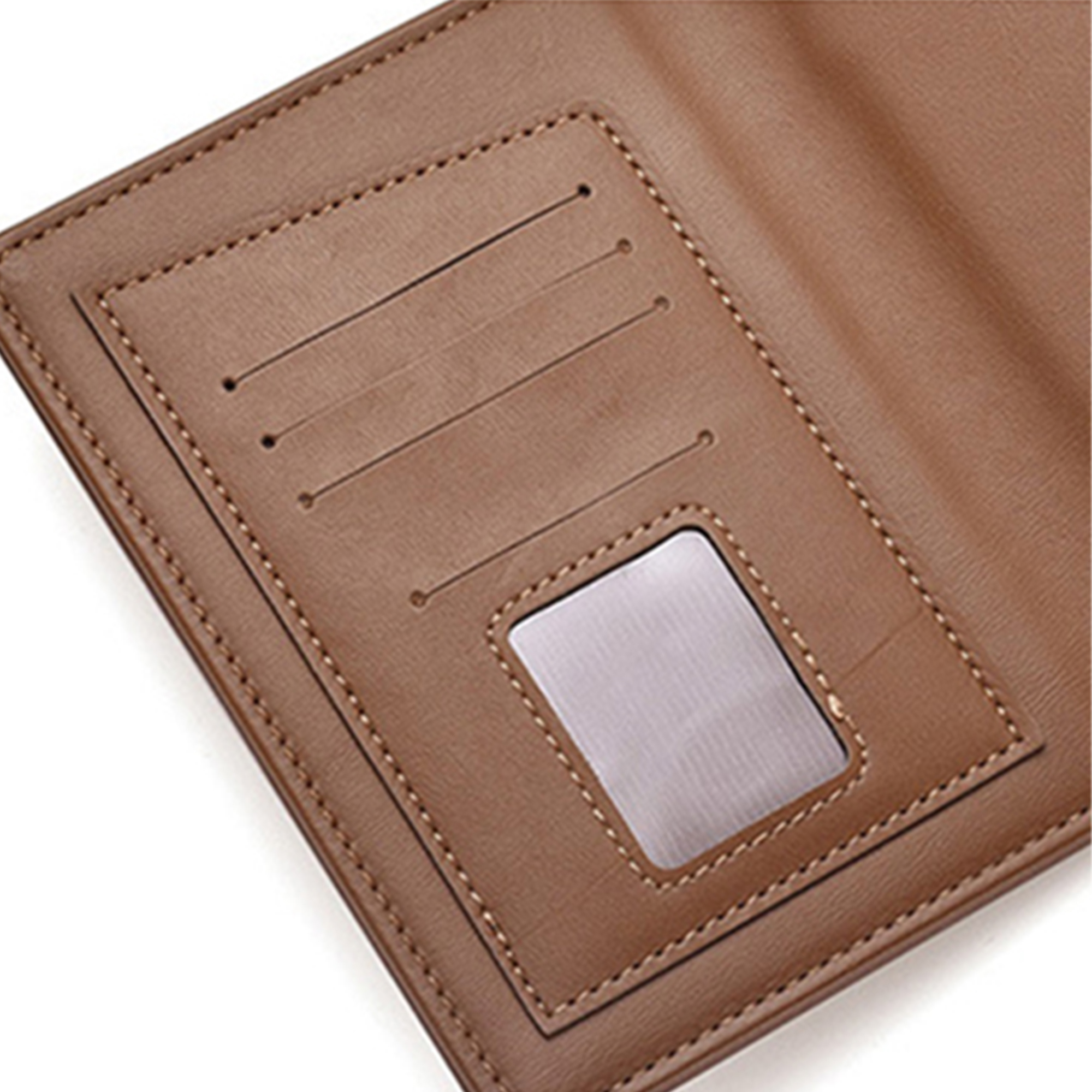 Custom PU Leather Travel Passport Wallet