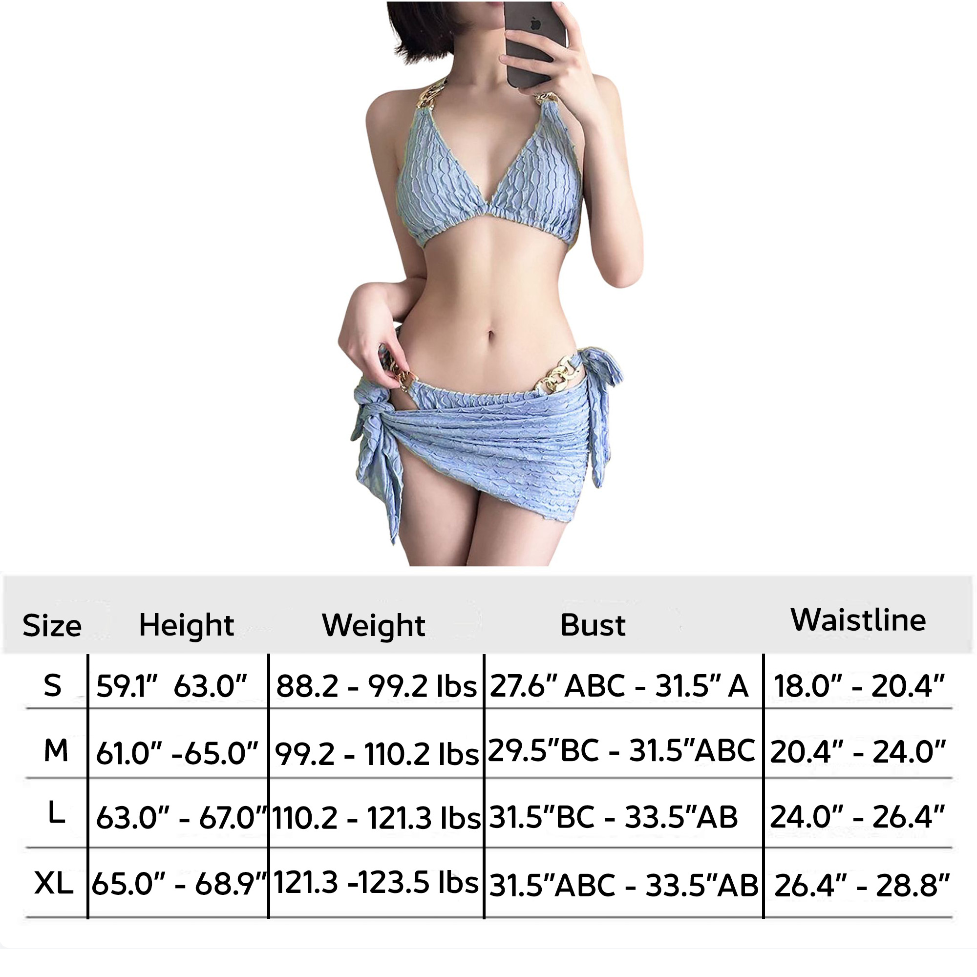 Custom 3-Piece Swimwear Set