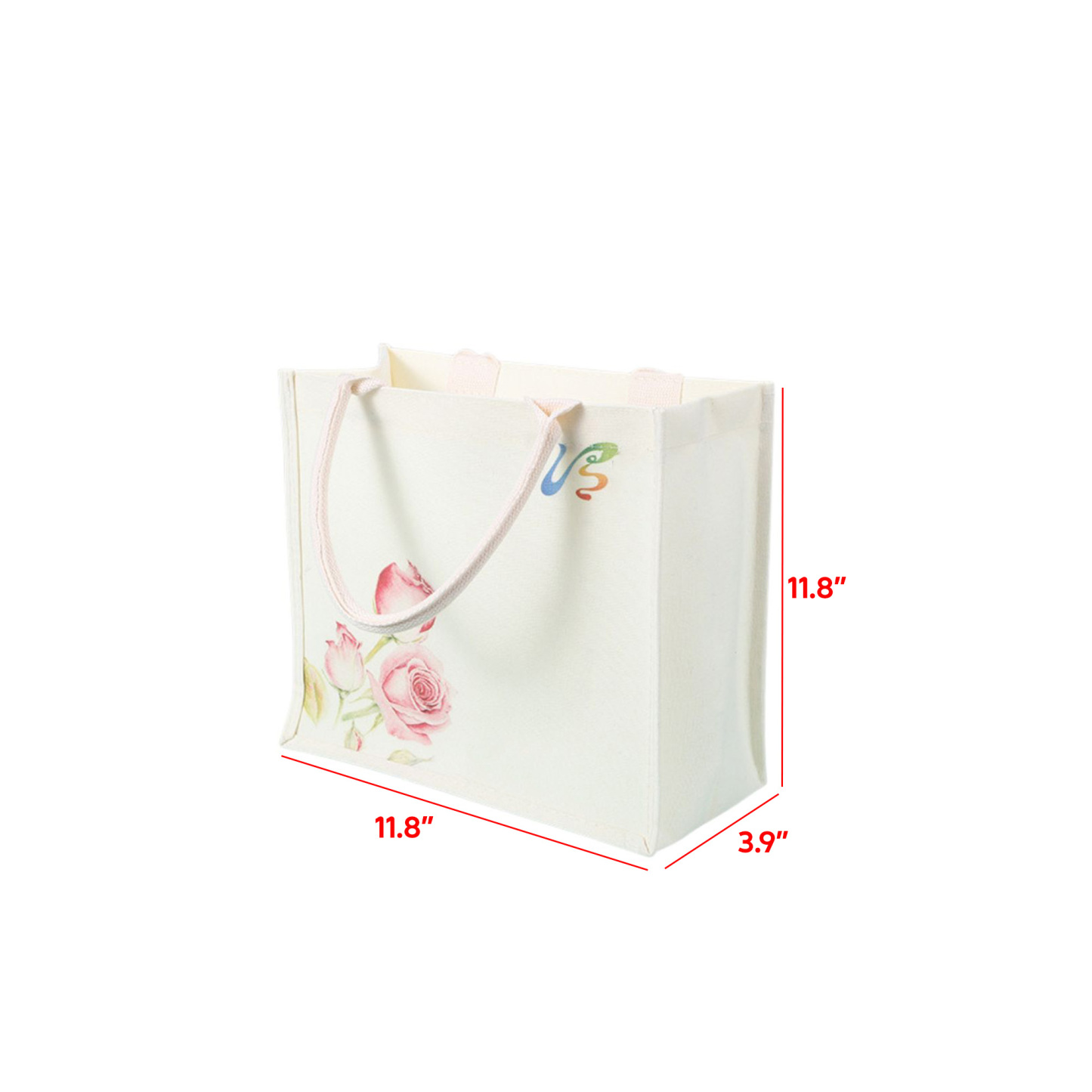 Custom Printed Canvas Carry Tote