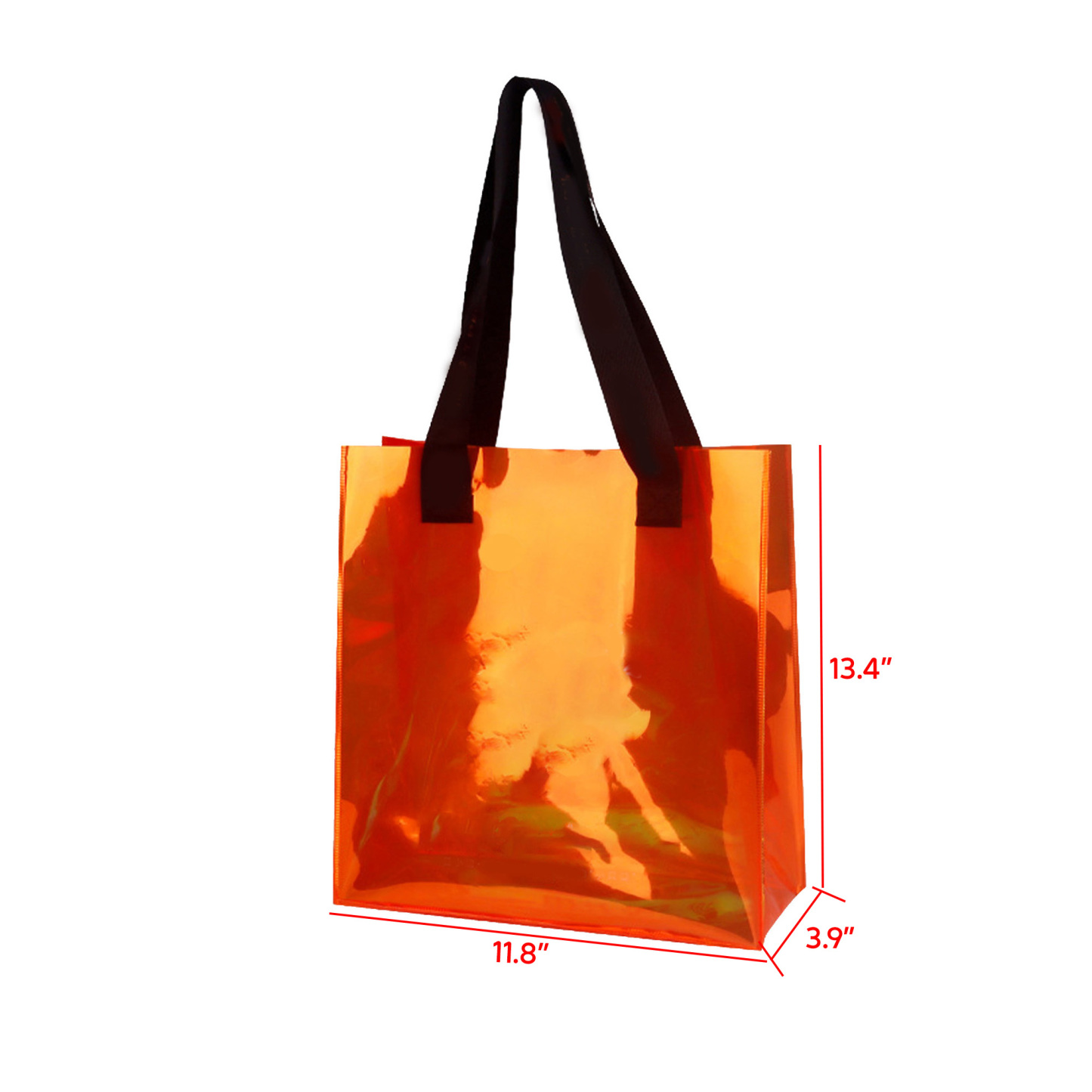 Custom Holographic PVC Jelly Tote