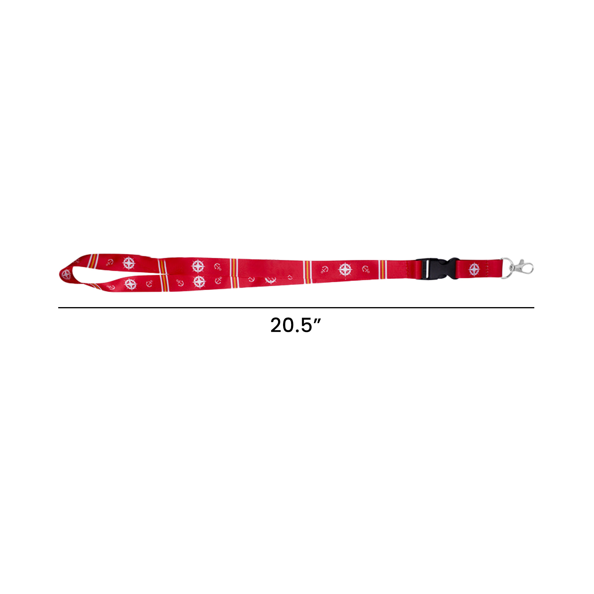 Custom Work ID Polyester Lanyard