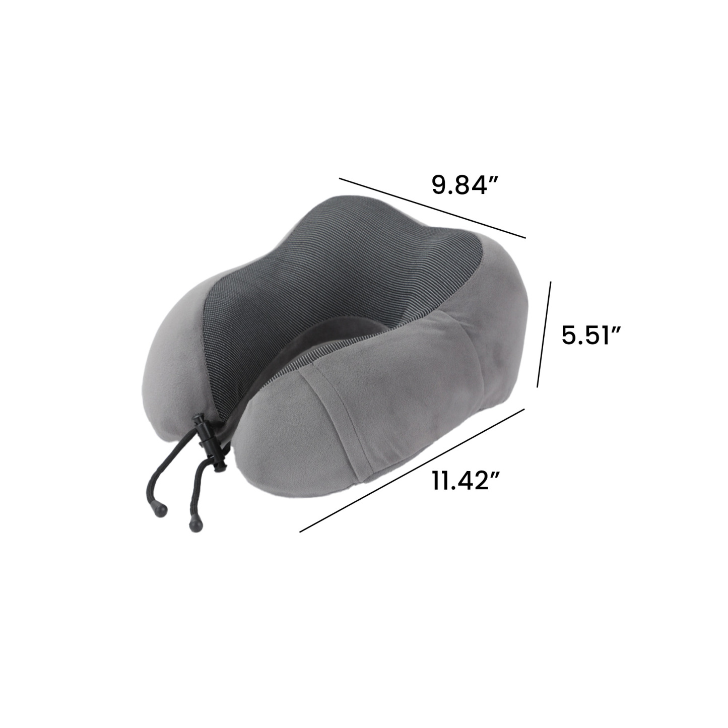 U-Shape Memory Foam Travel Pillow