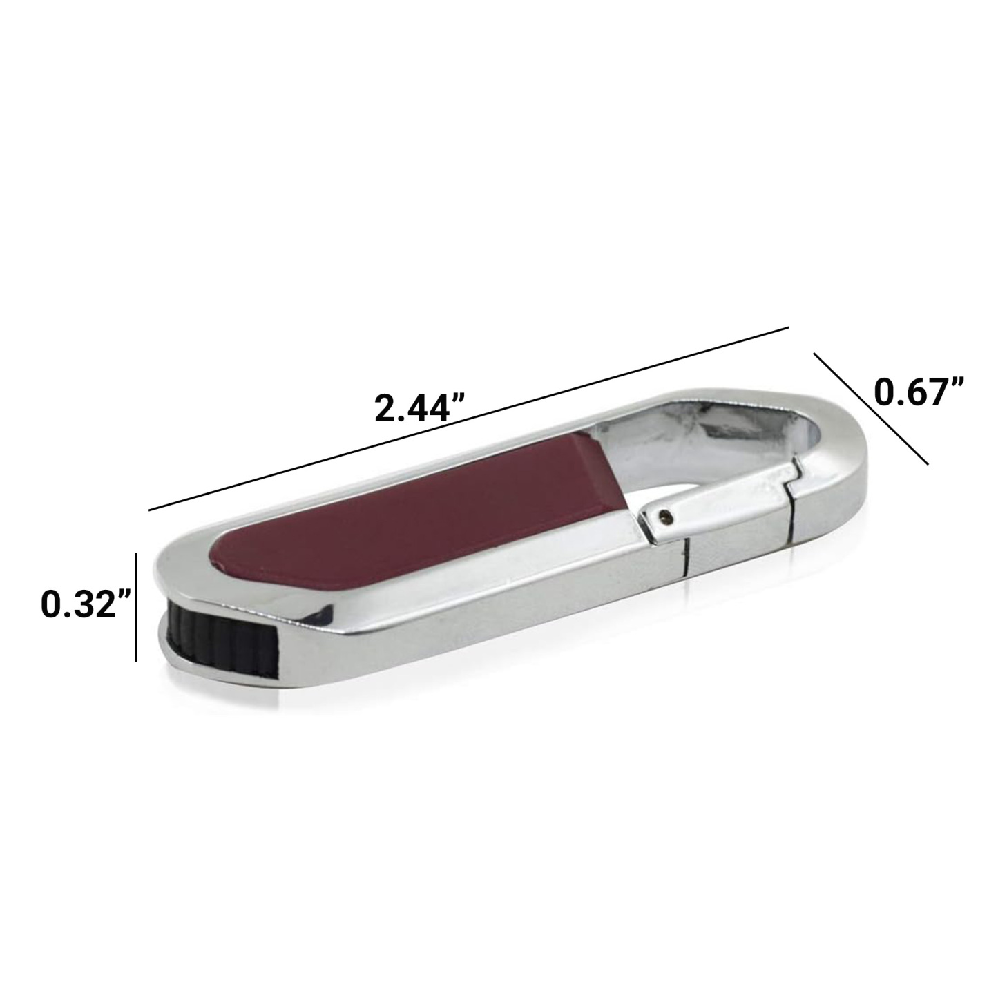 Metal Clip-On Waterproof USB Drive