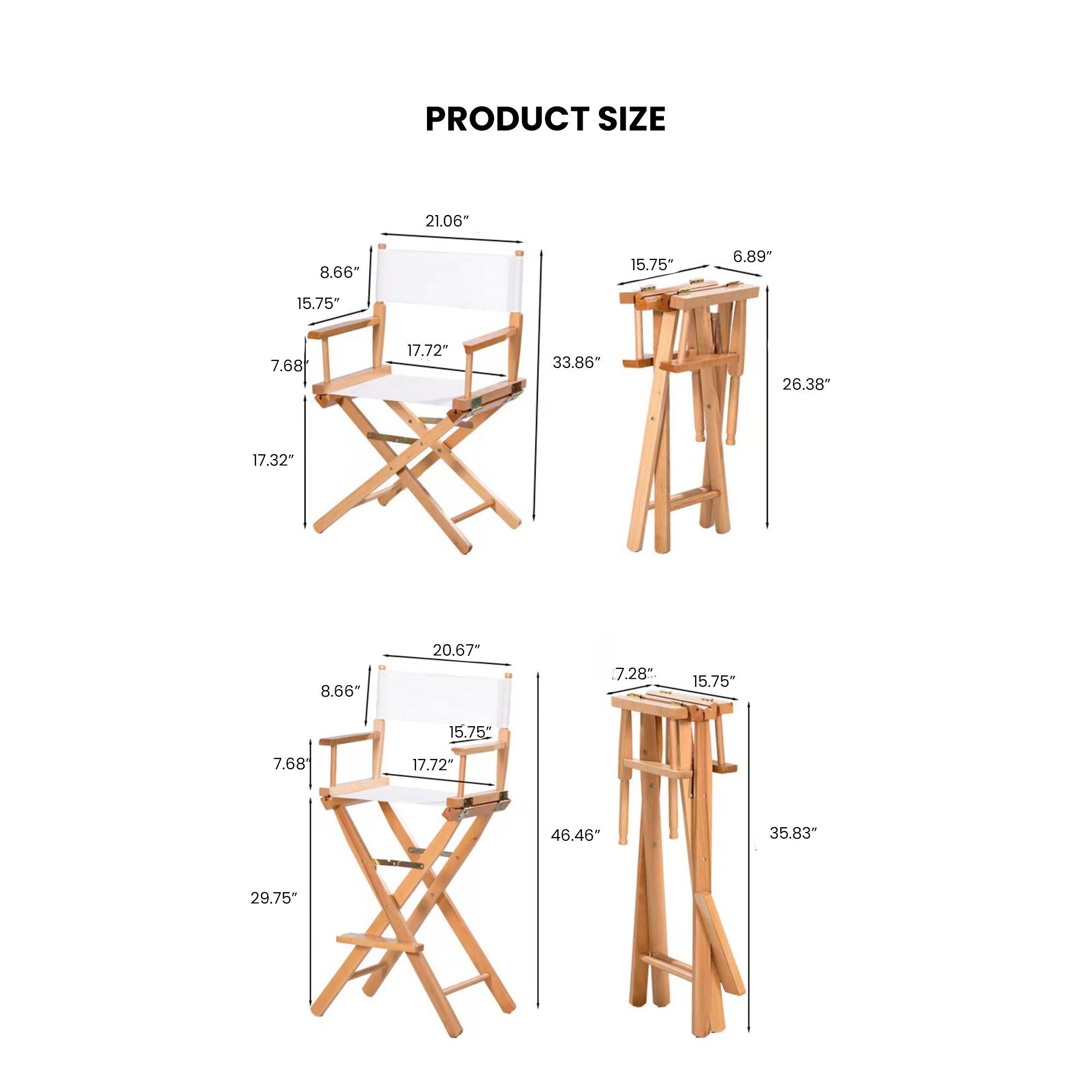 Foldable Wooden Event Chair