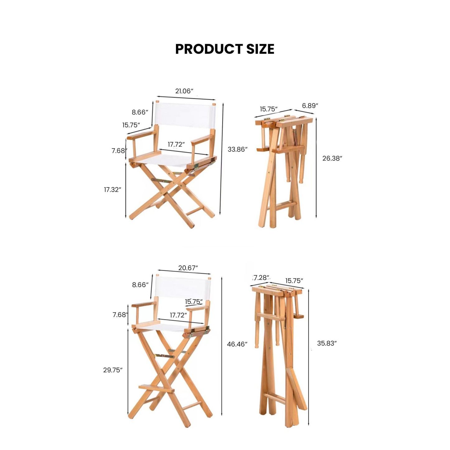 Foldable Wooden Event Chair