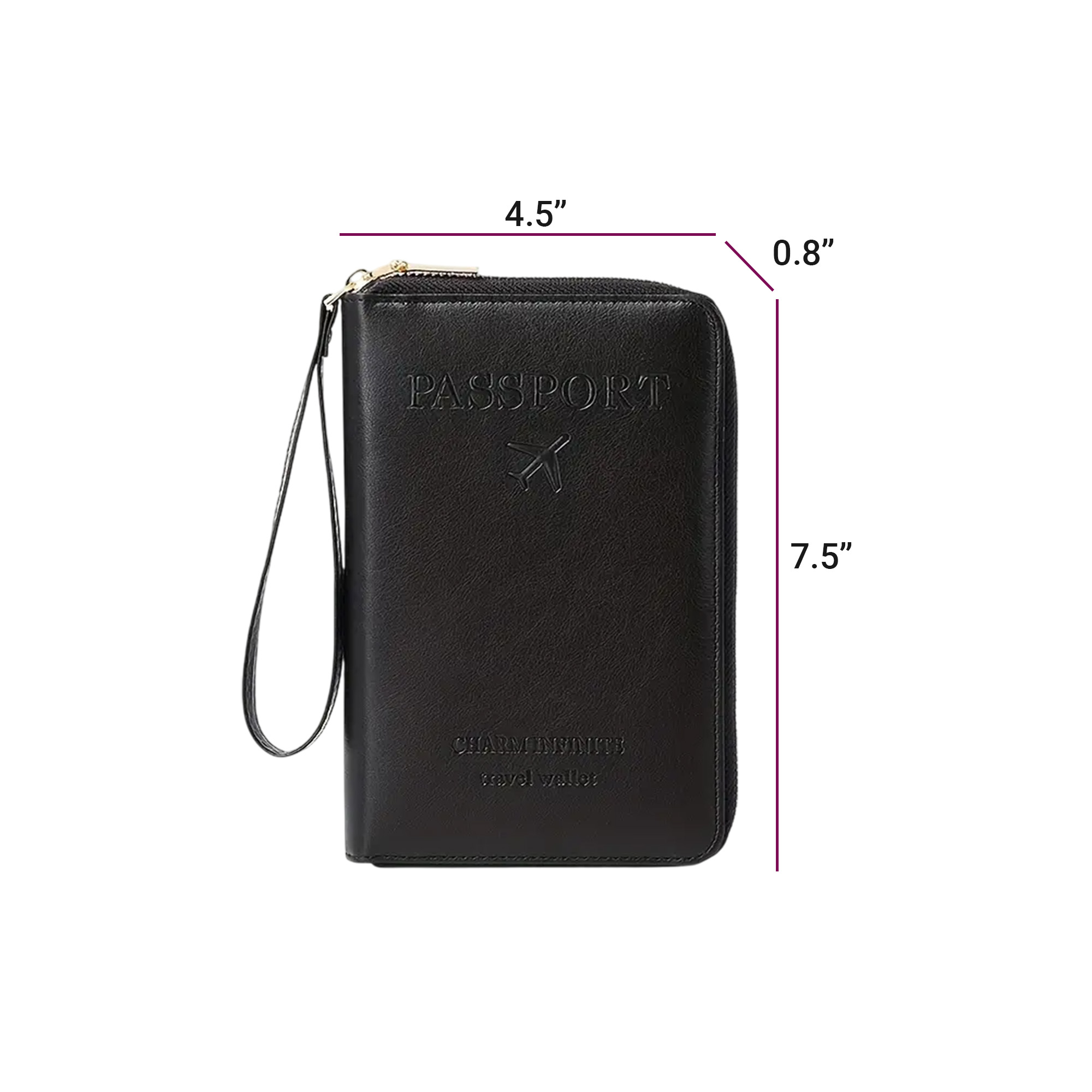 RFID Blocking Travel Wallet