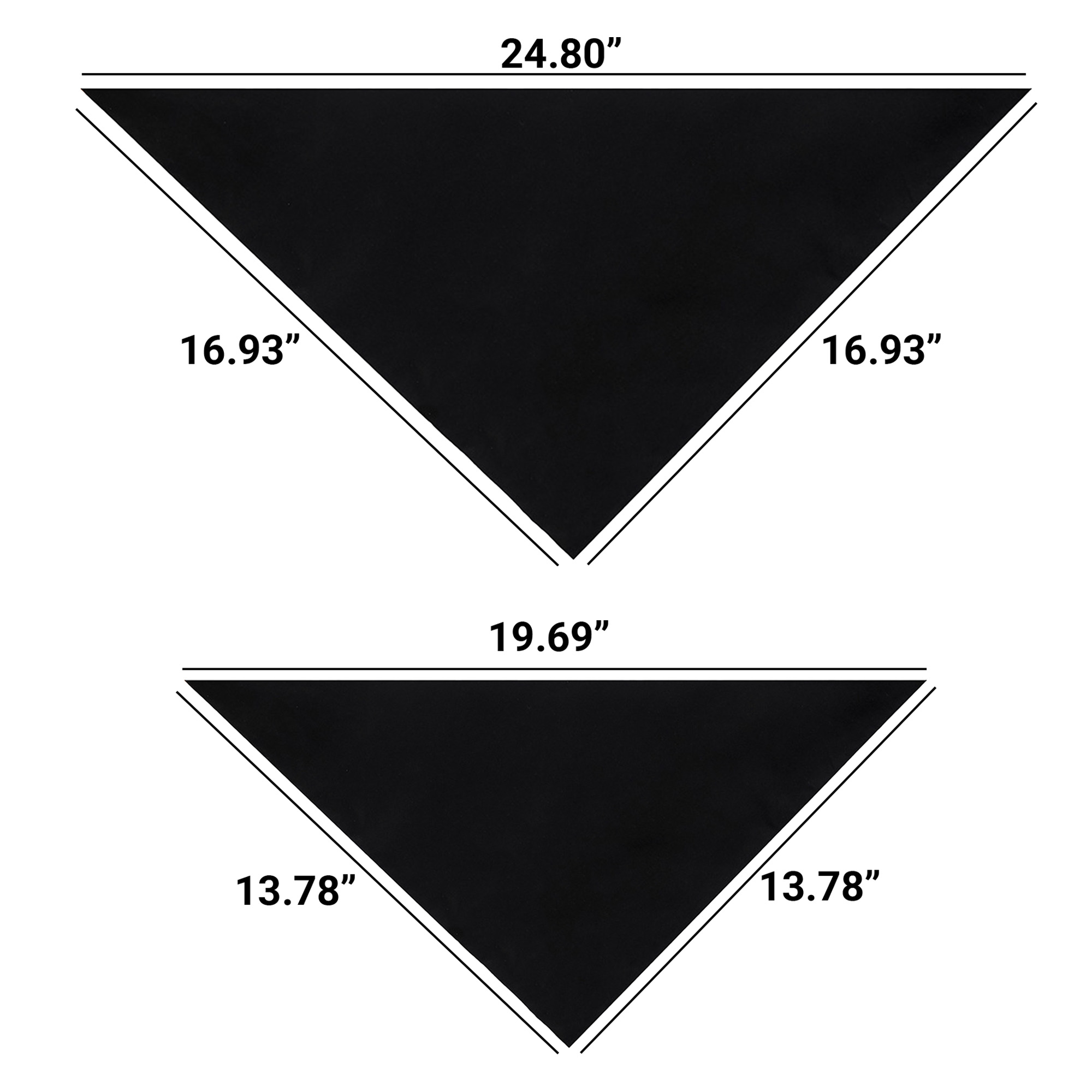 Custom Cotton Triangle Pet Bandana