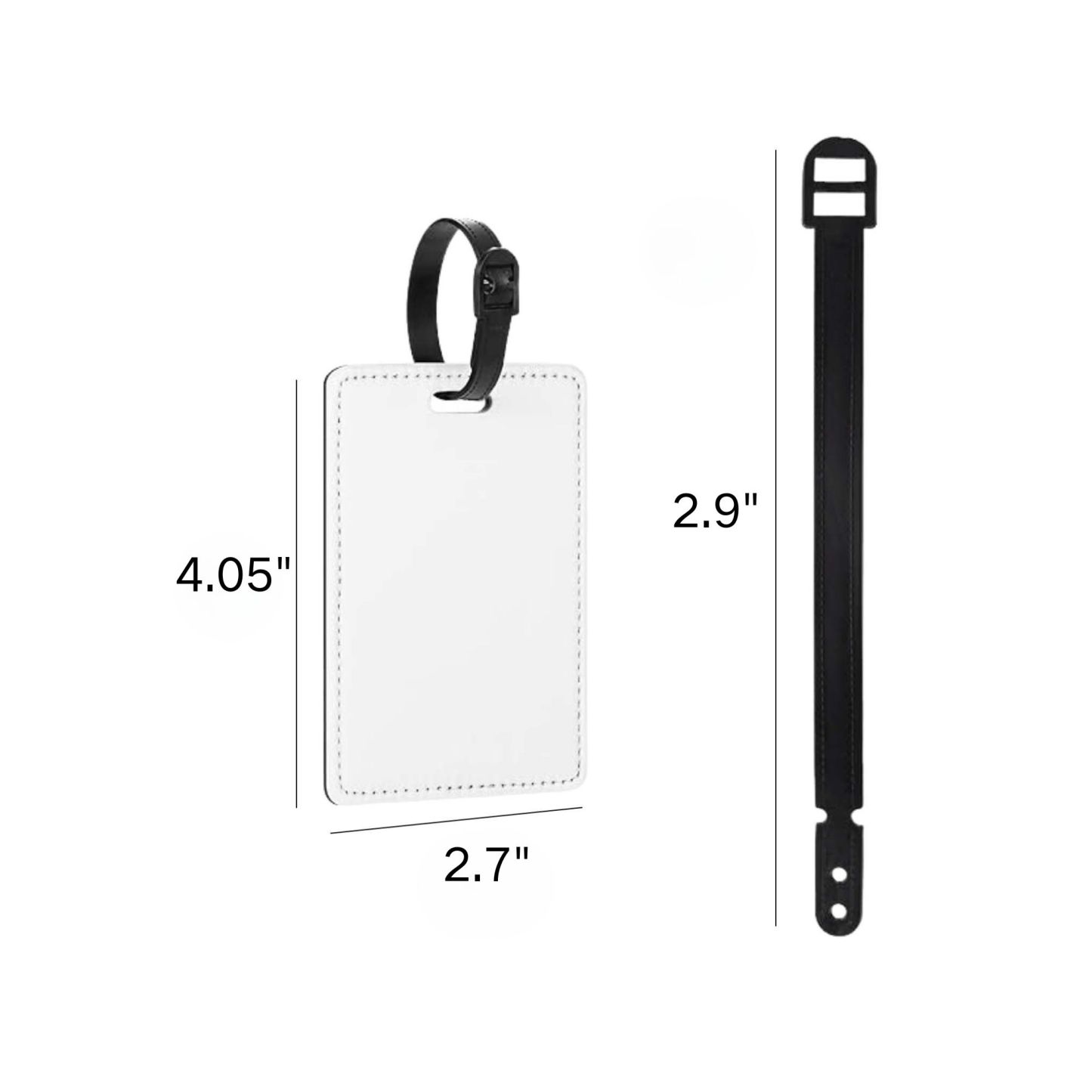 Custom Family Photo Bag Tag