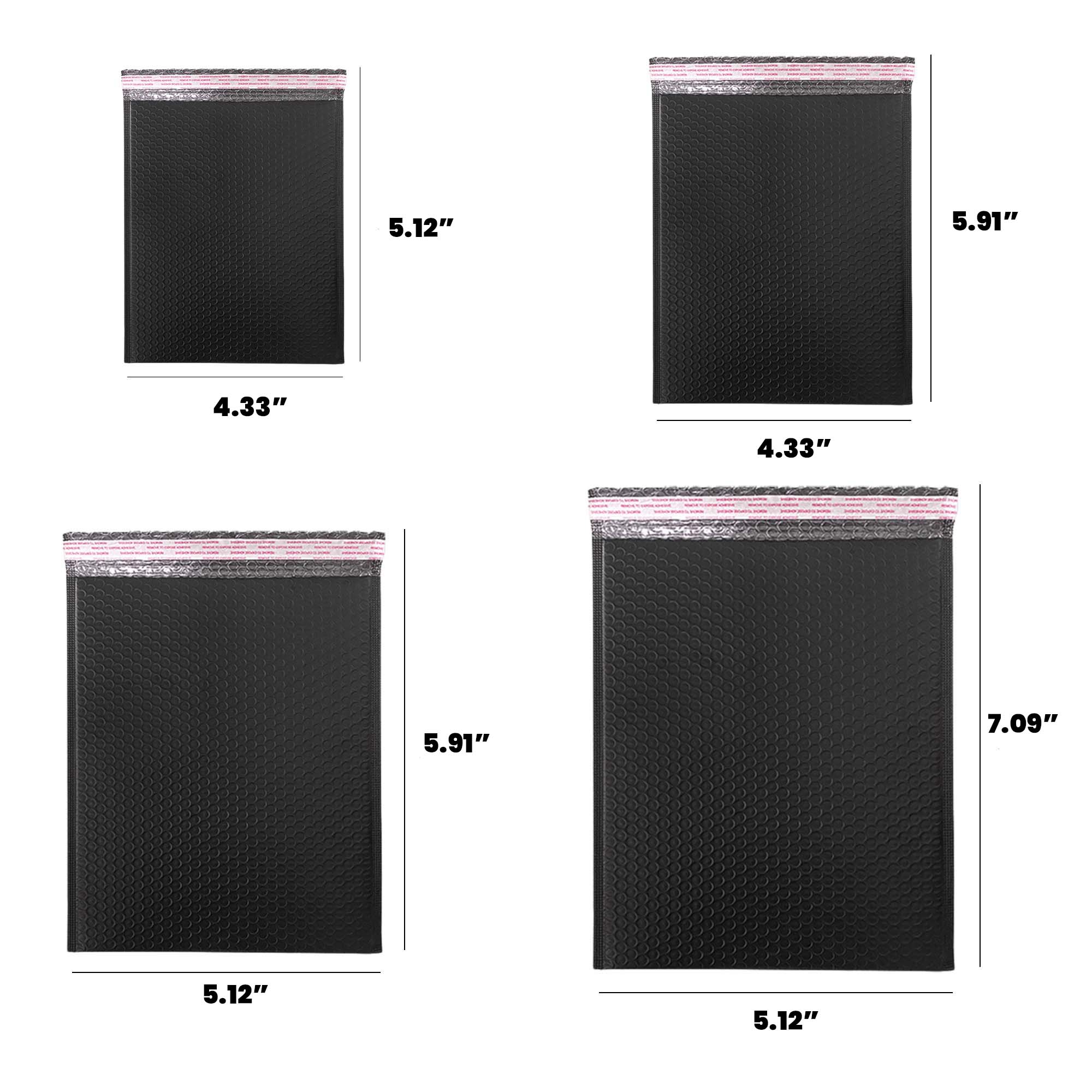 Bubble-Lined Self-Sealing Mailer Bag