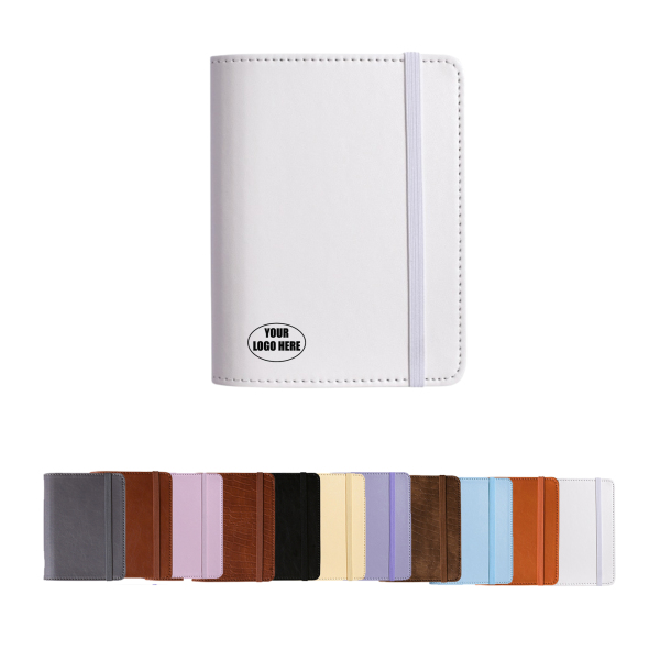 Compact Refillable Leather Notepad