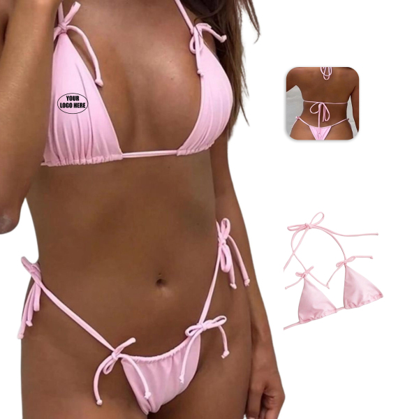 Custom Solid Color Swimwear Set
