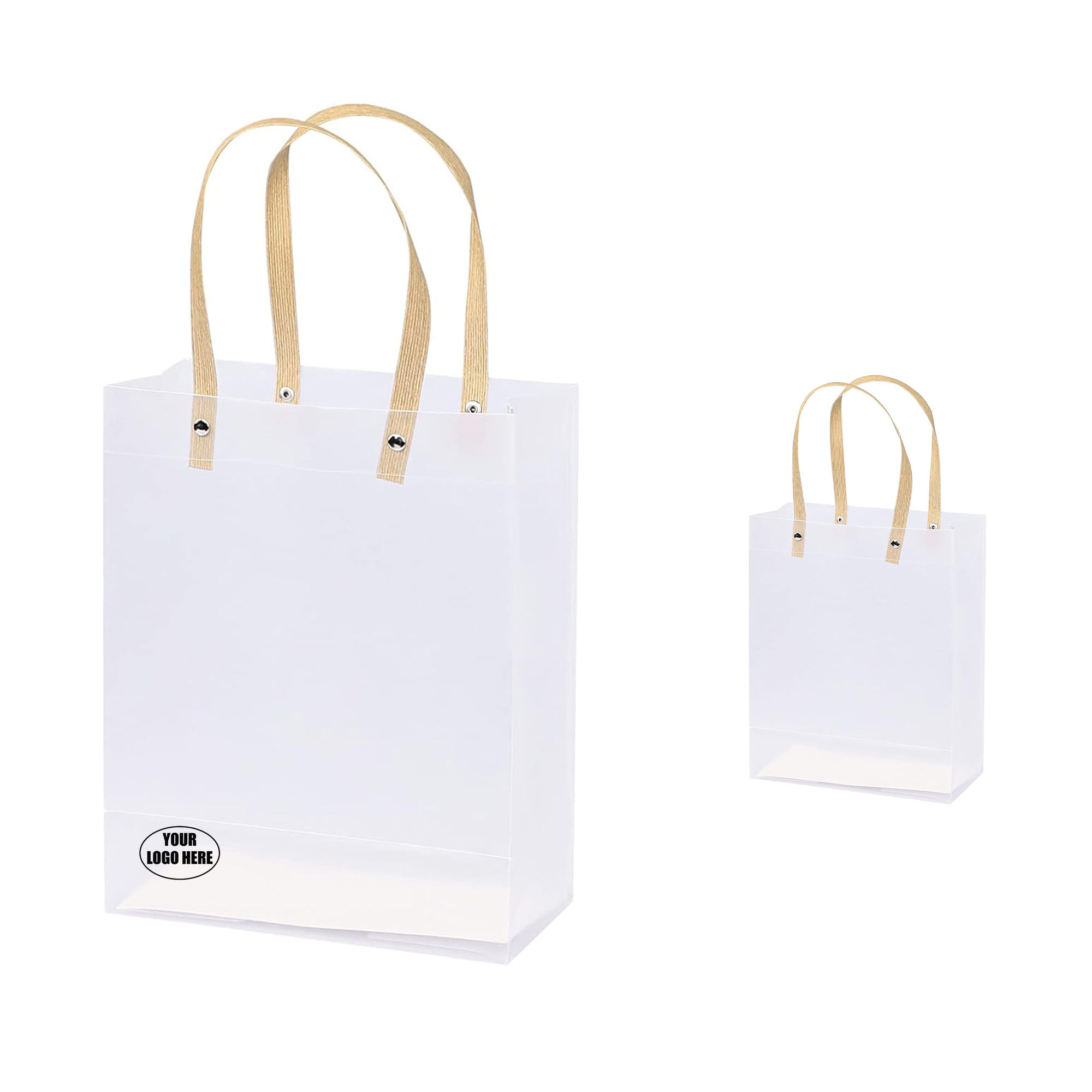 Custom Frosted PVC Retail Bag