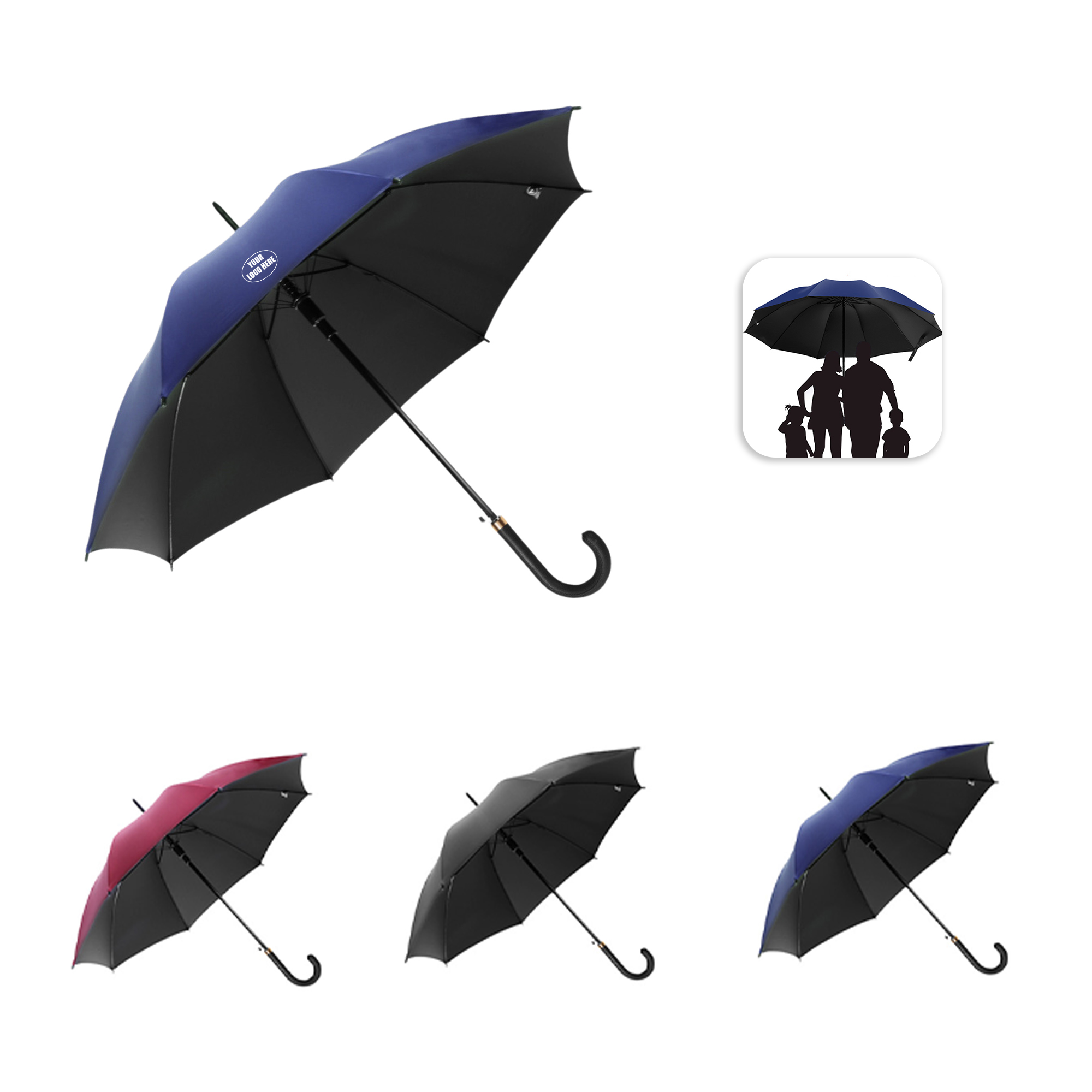 Custom Windproof Golf Event Umbrella