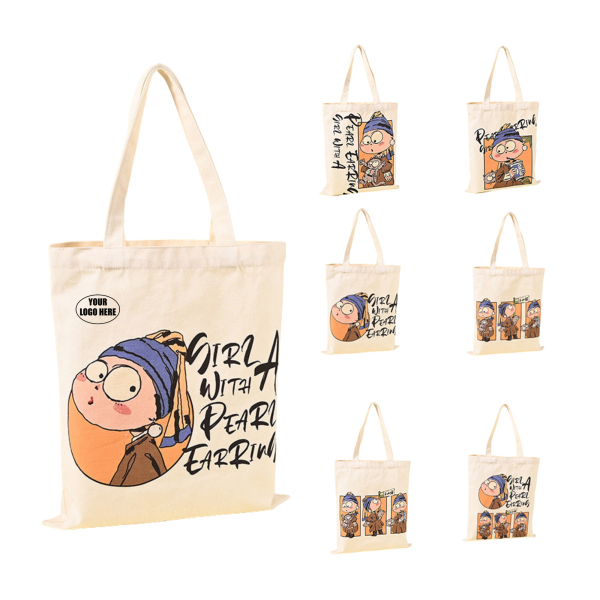 Custom Large Cotton Canvas Tote