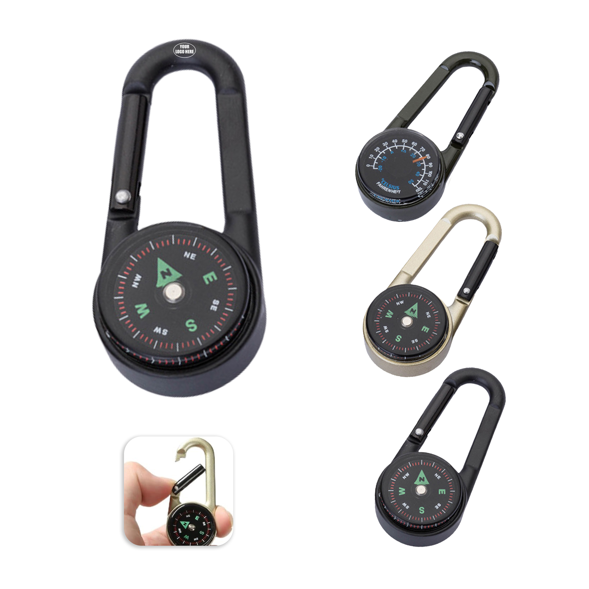 Weatherproof Metal Hiking Compass