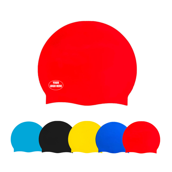 Stretchable Waterproof Silicone Swim Cap