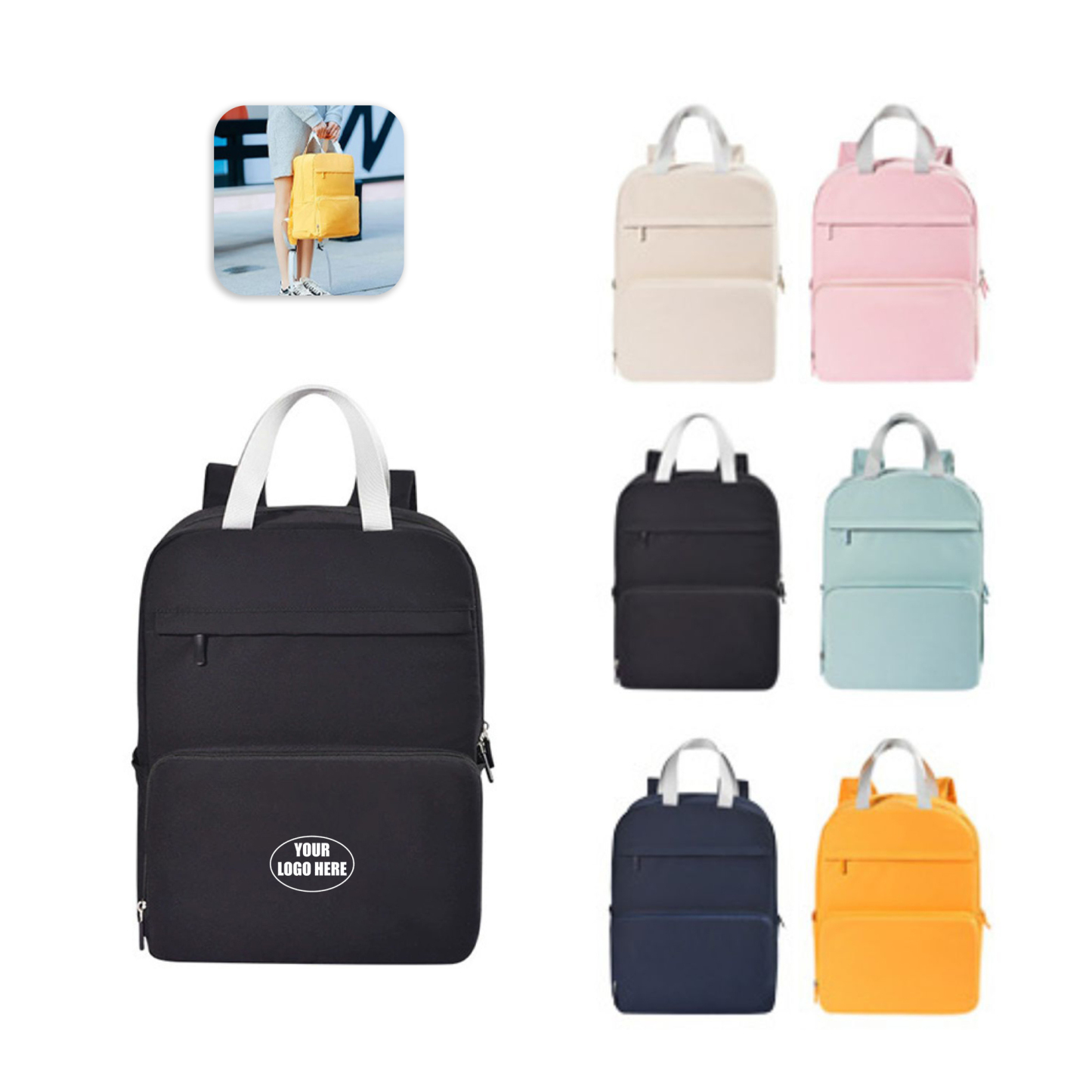 Compact Foldable Travel Daypack