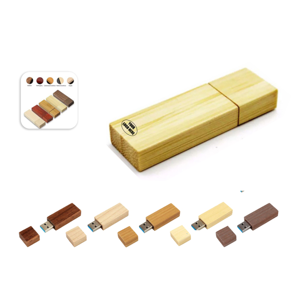 Eco-Friendly Wooden USB Drive