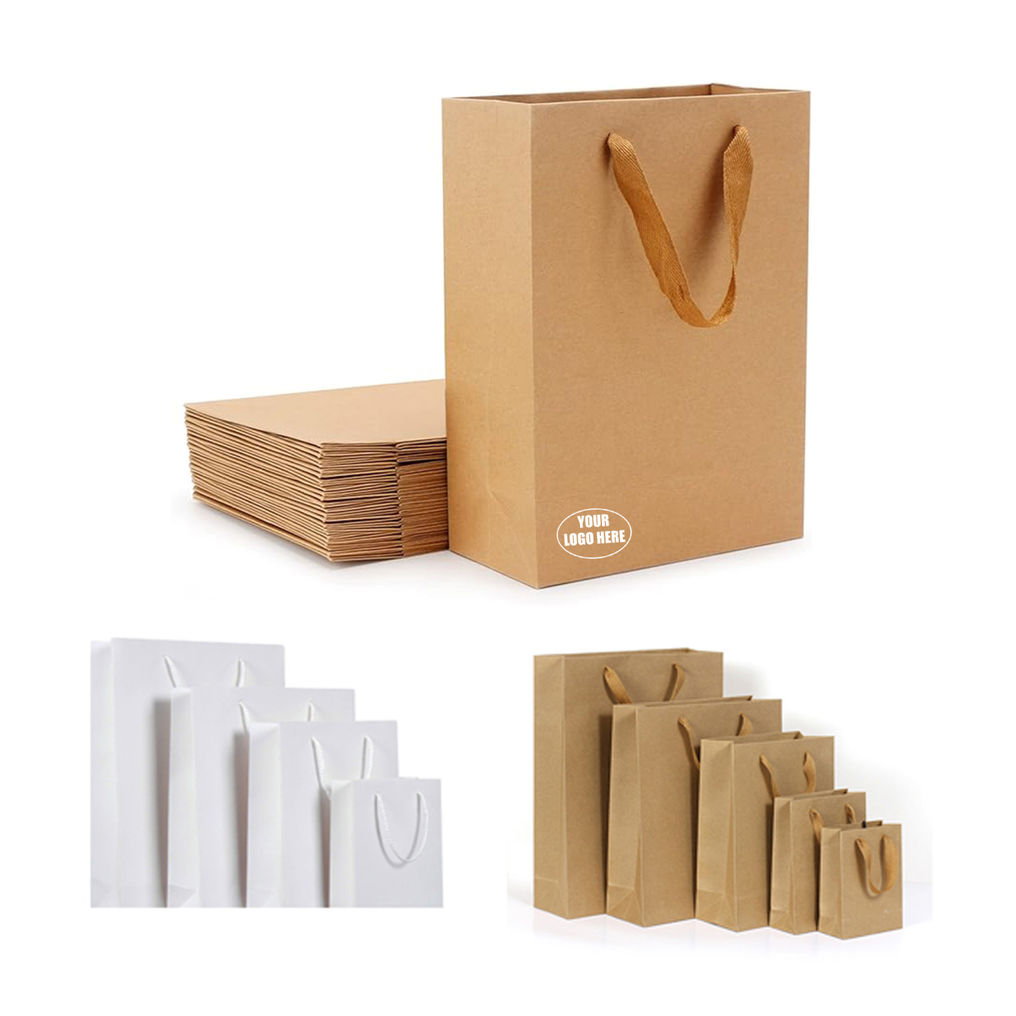 Custom Kraft Paper Gift Bag