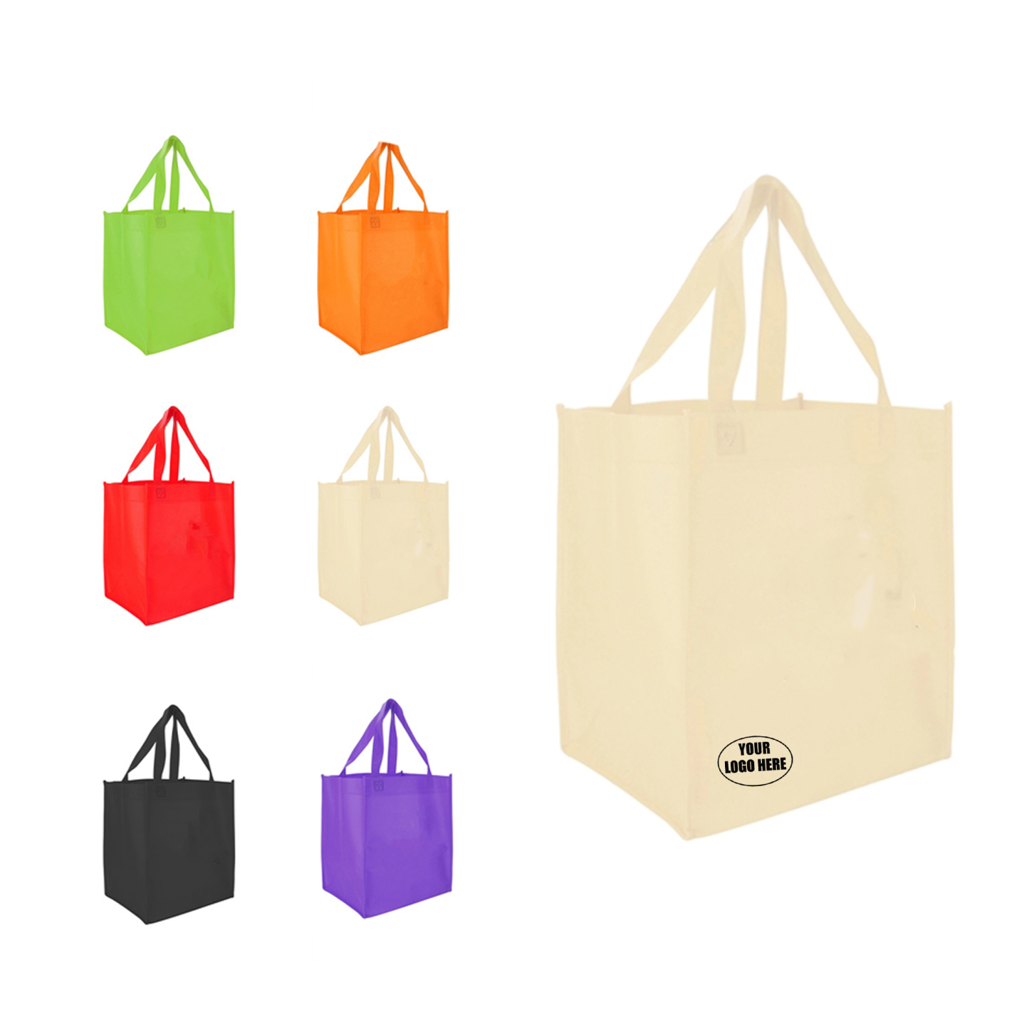 Custom Expandable Shopping Tote