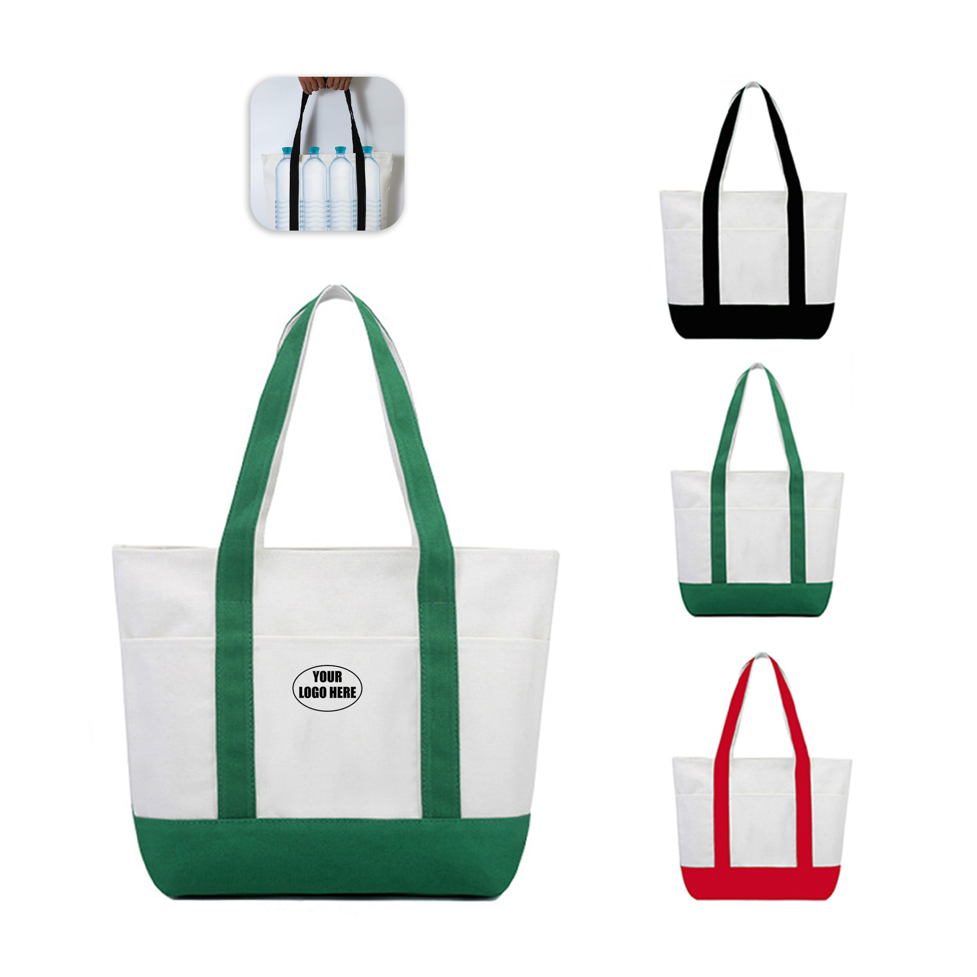 Custom Reusable Canvas Tote Bag