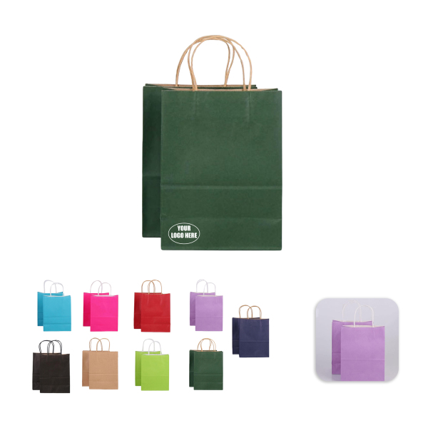 Custom Kraft Gift Shopping Bag