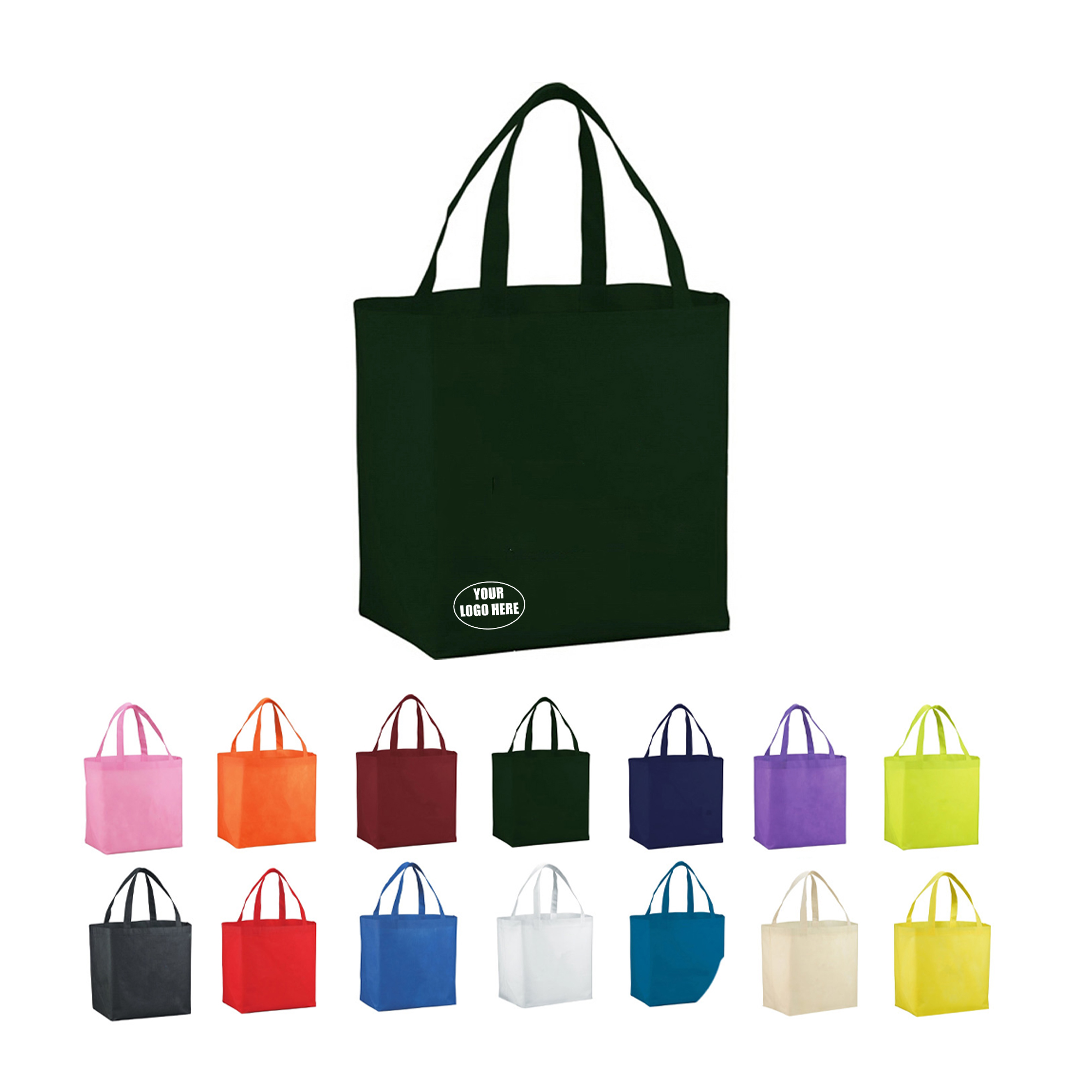 Custom Large Non-Woven Shopper Bag