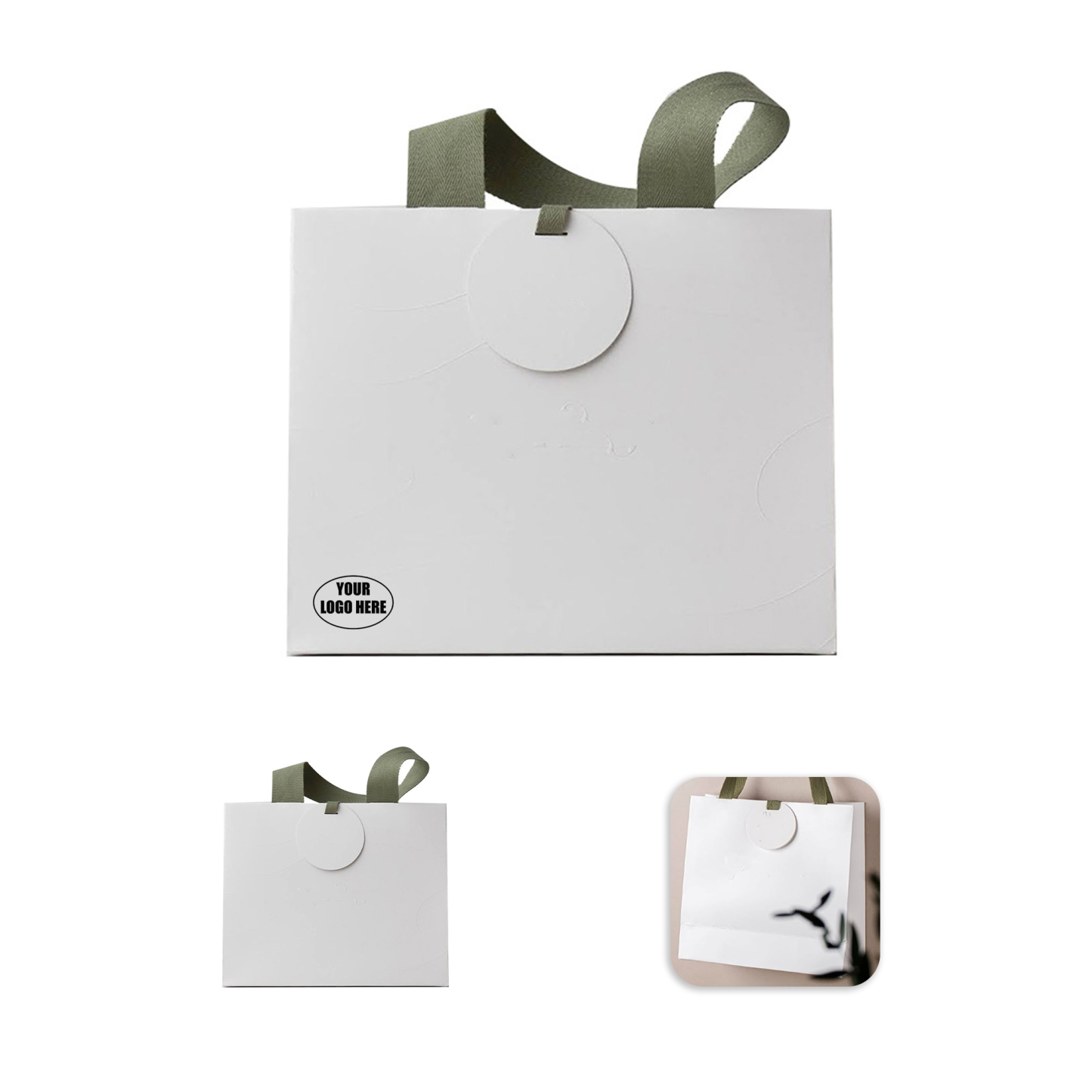 Custom Luxury Cardboard Gift Bag