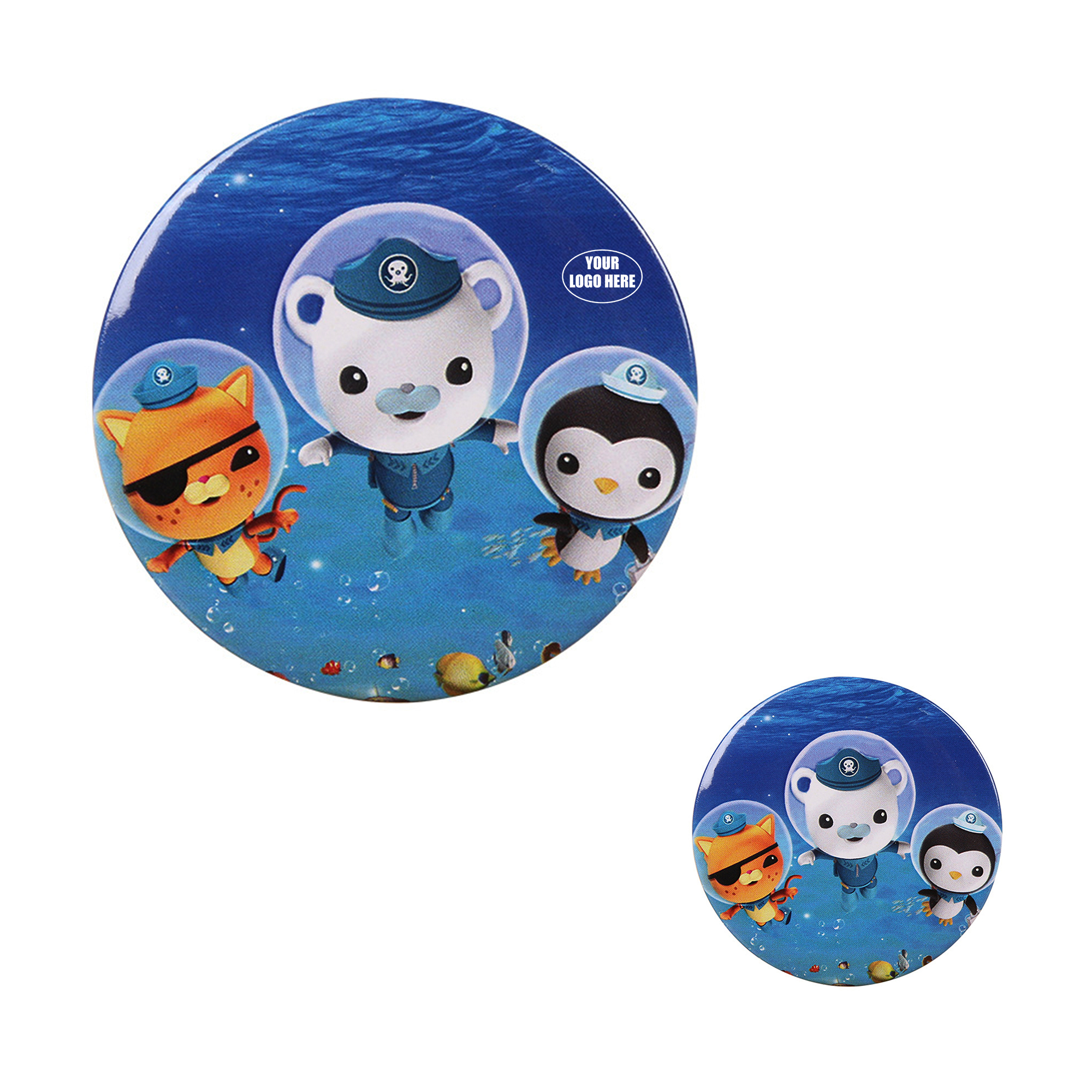 Personalized Cartoon Metal Pin Badge