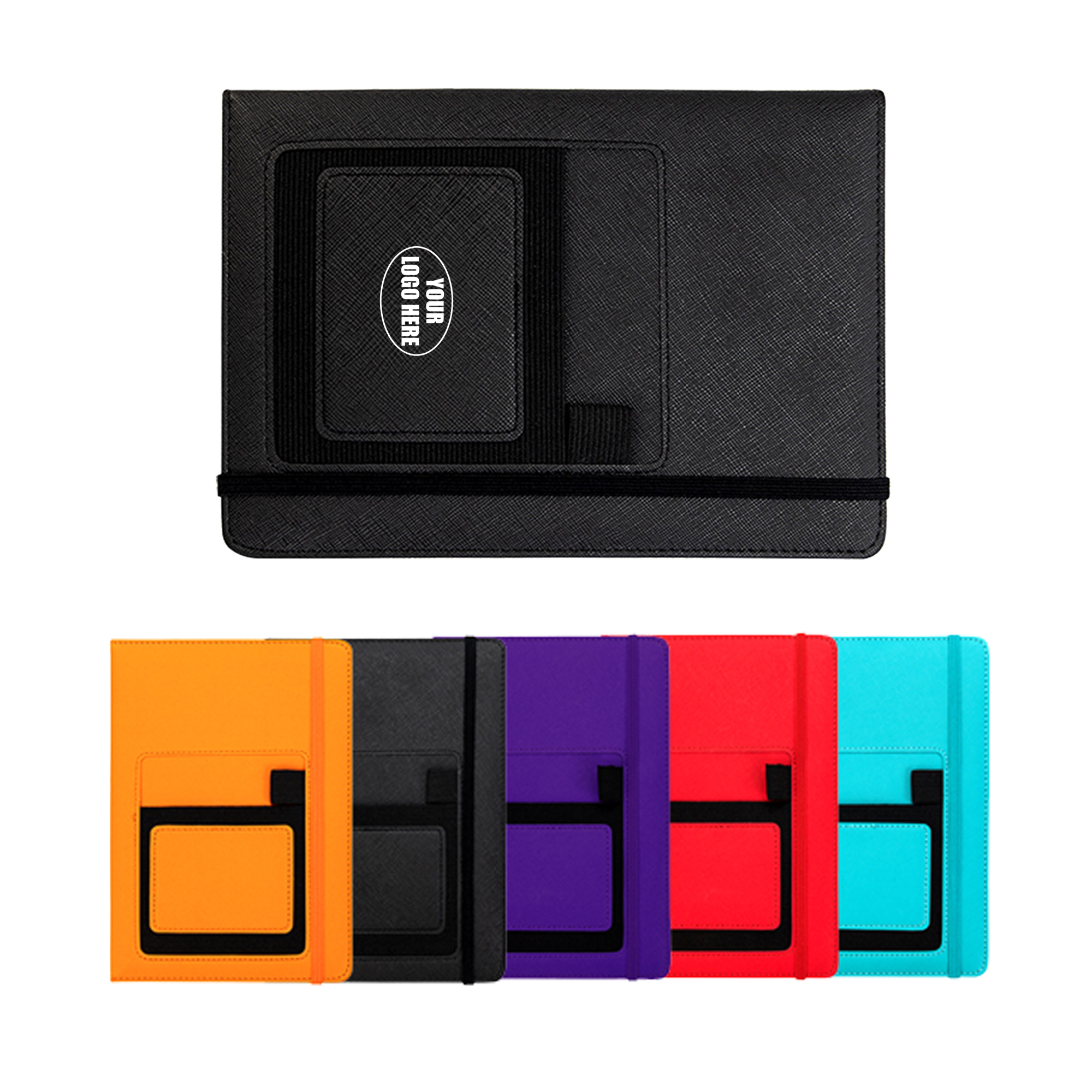 Custom Logo Leatherette Journal Notebook