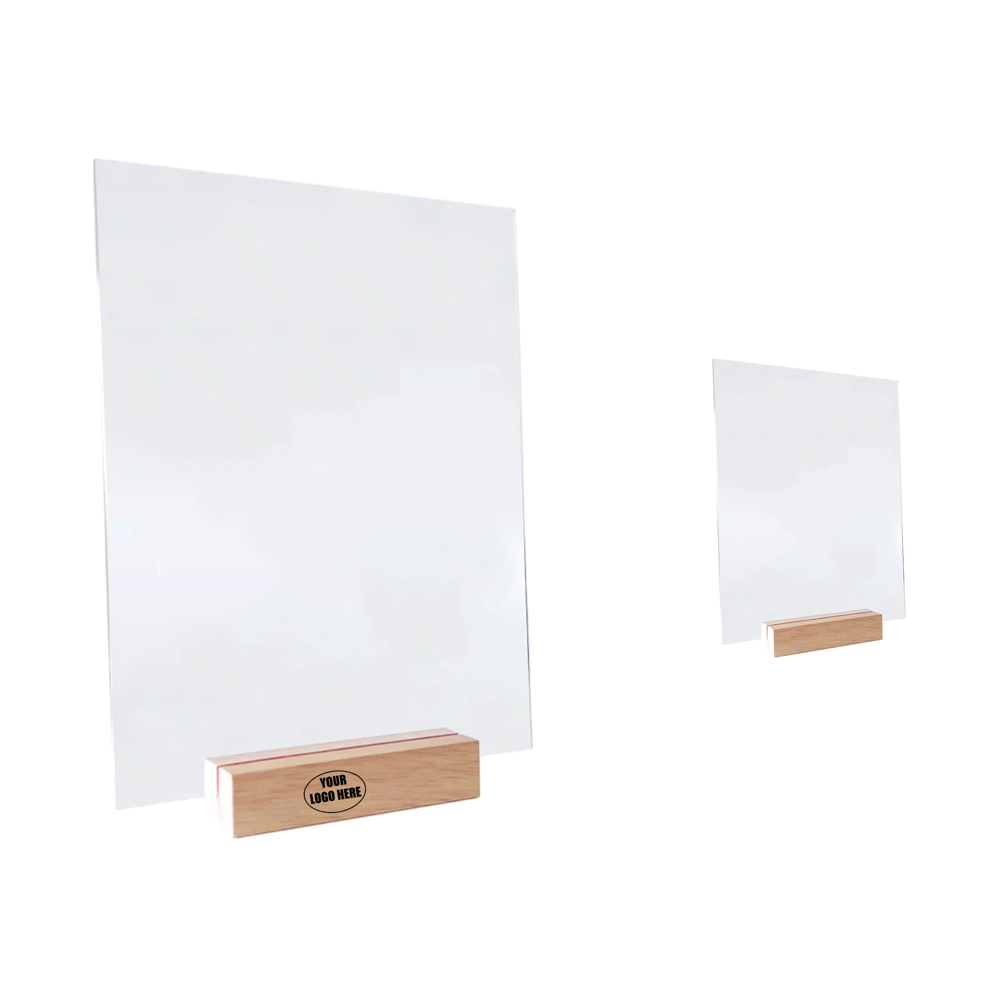 Personalized Acrylic QR Display Stand