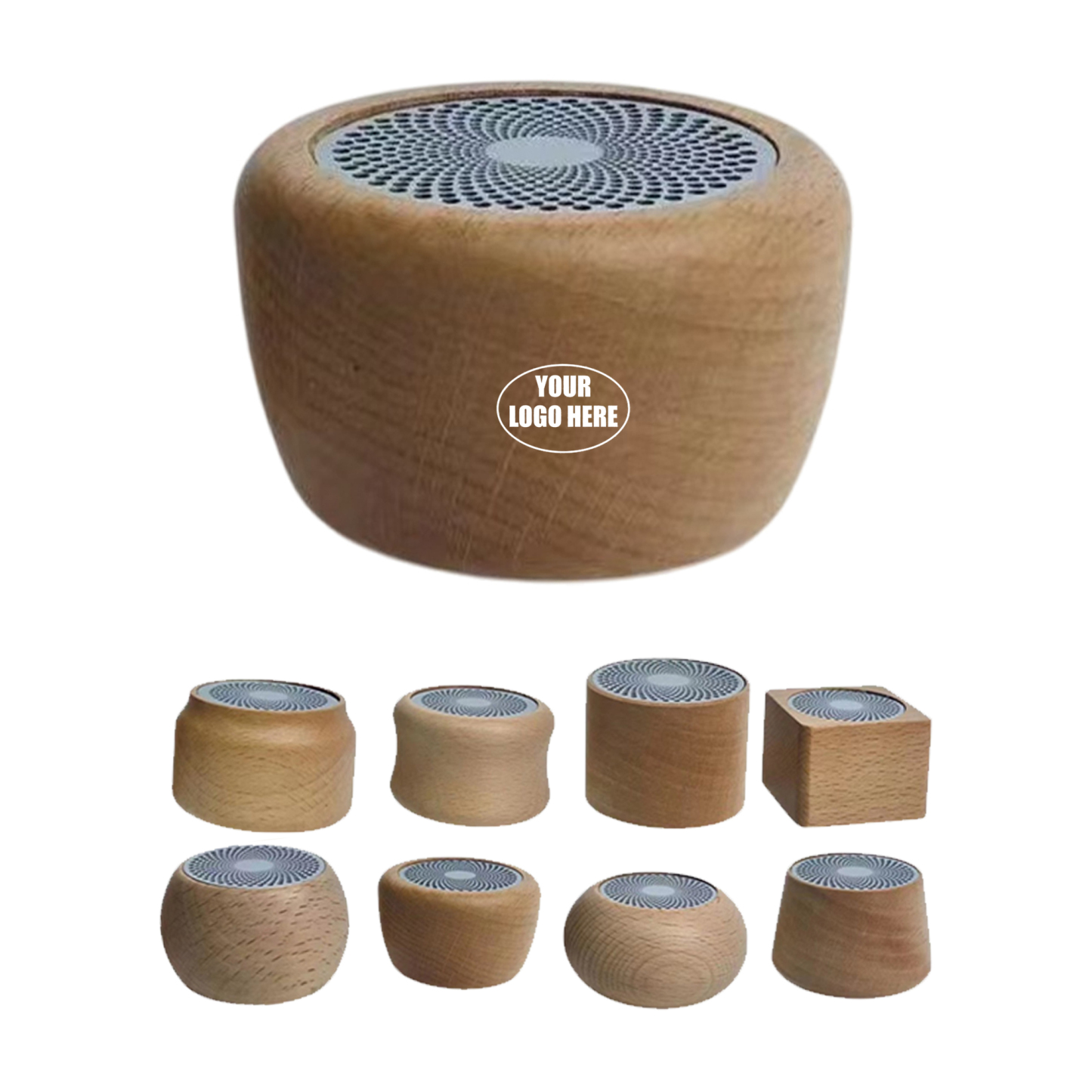 Custom Mini Retro Wooden Bluetooth Speaker
