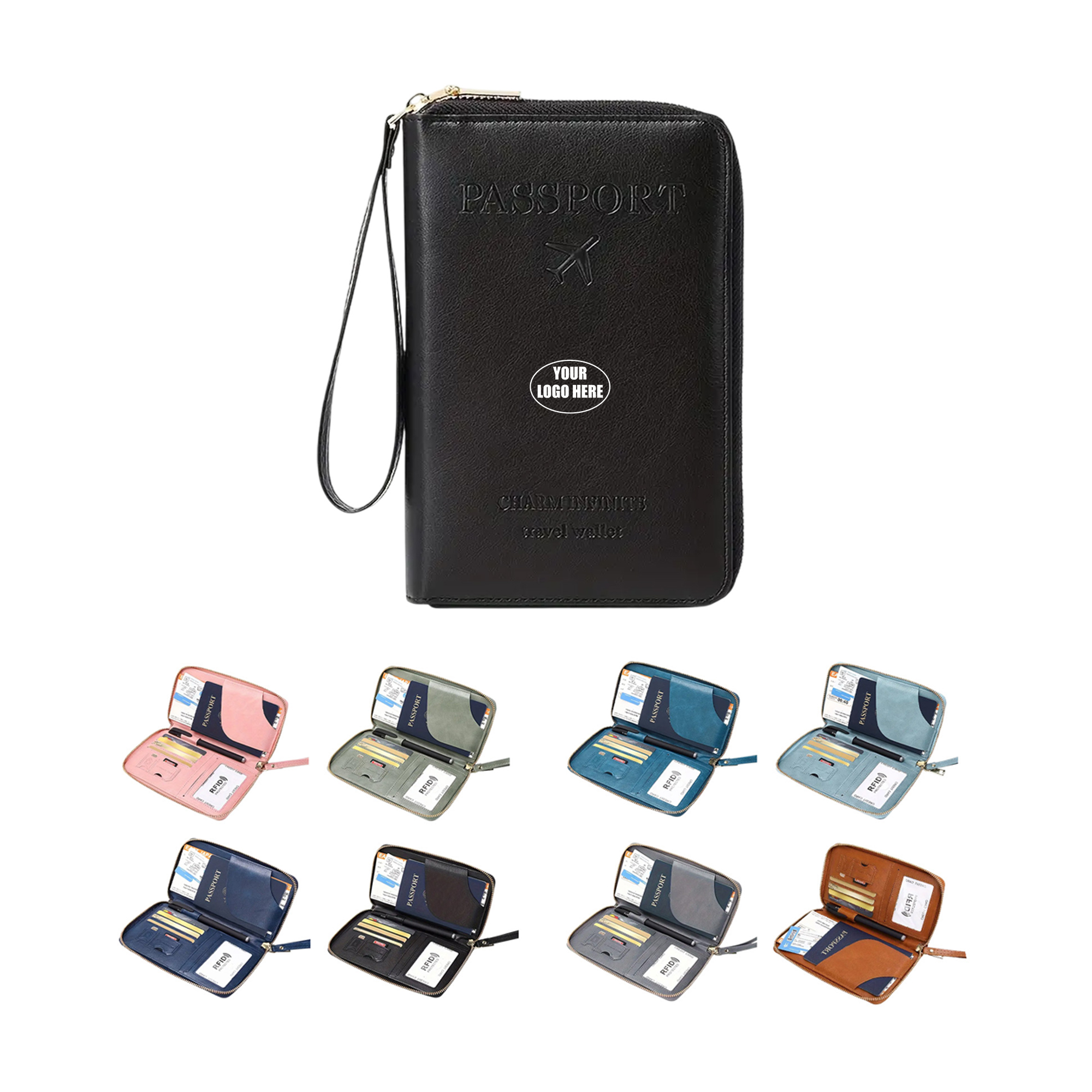 RFID Blocking Travel Wallet